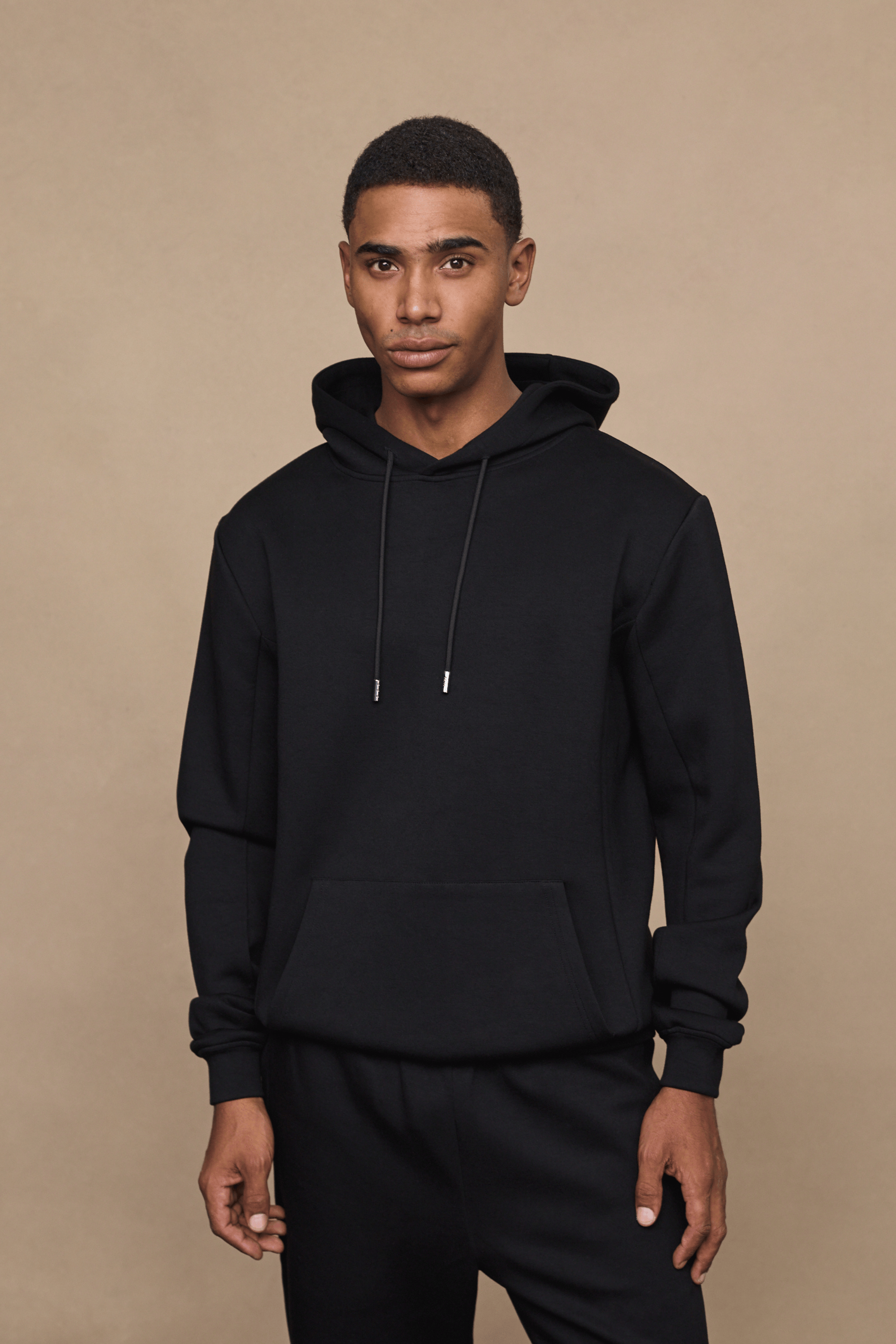 Luxe Hoodie - Schwarz 