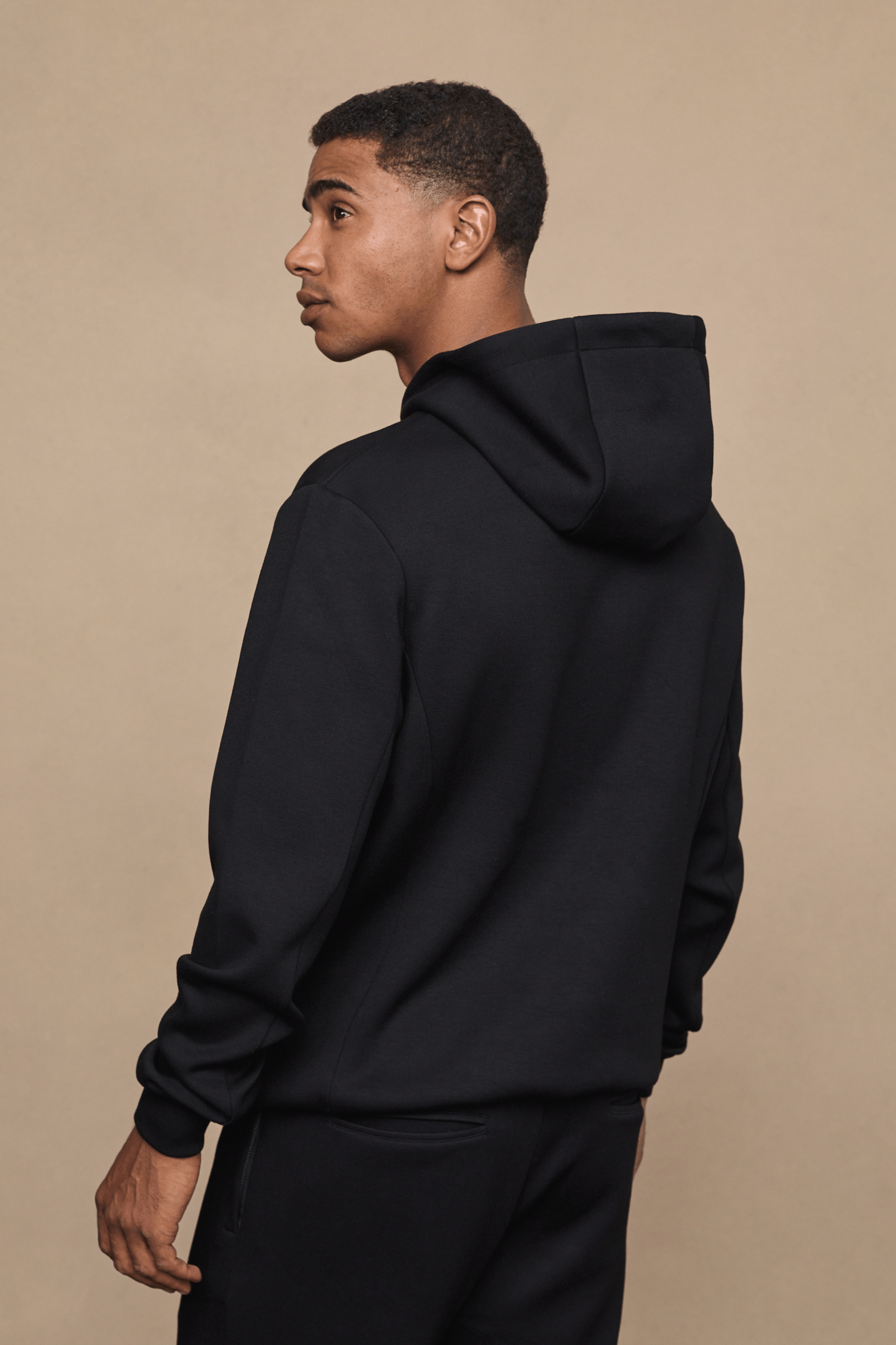 Luxe Hoodie - Schwarz 