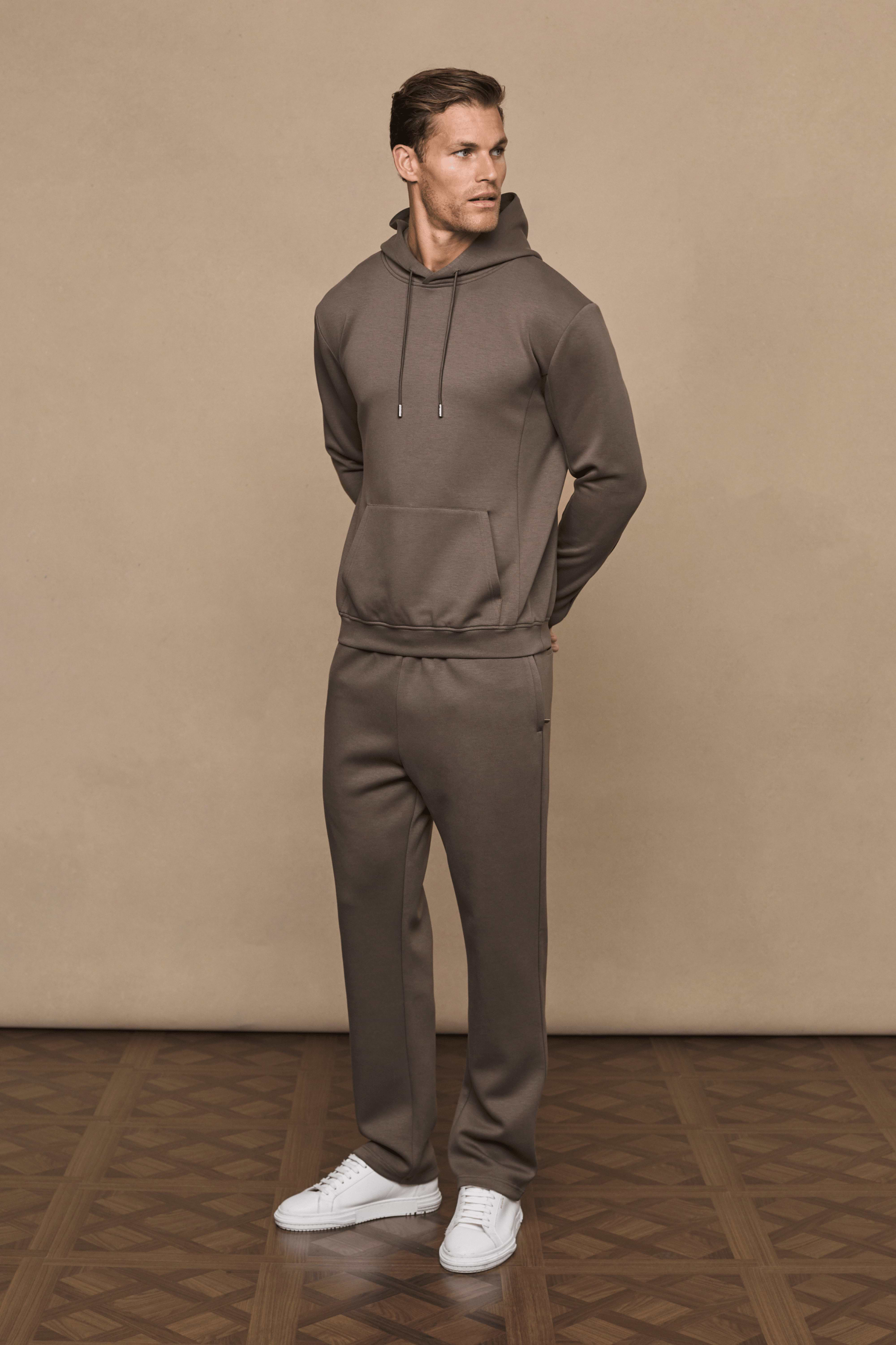 Luxe Straight Leg Jogger - Burnt Olive