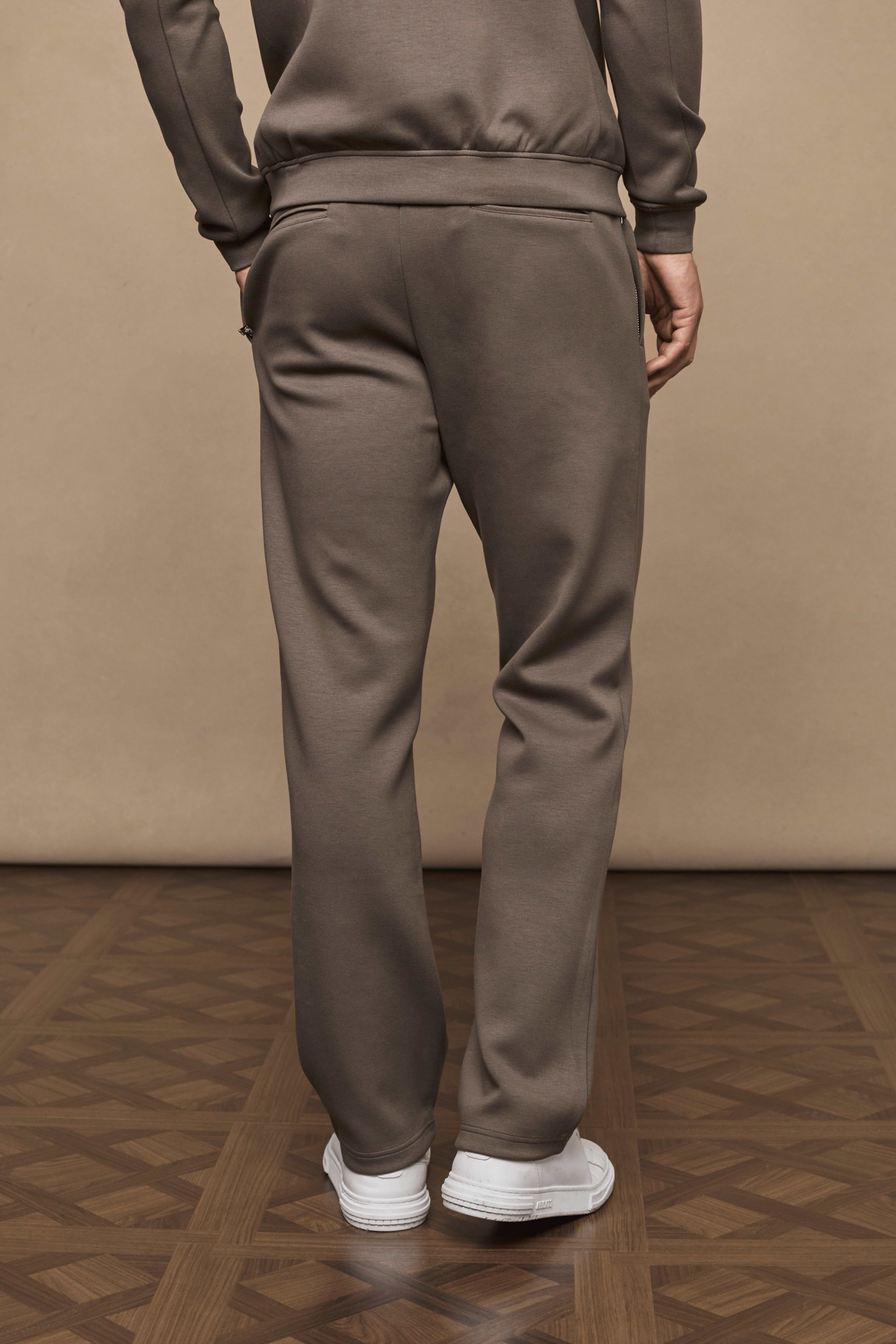 Luxe Straight Leg Jogger - Burnt Olive