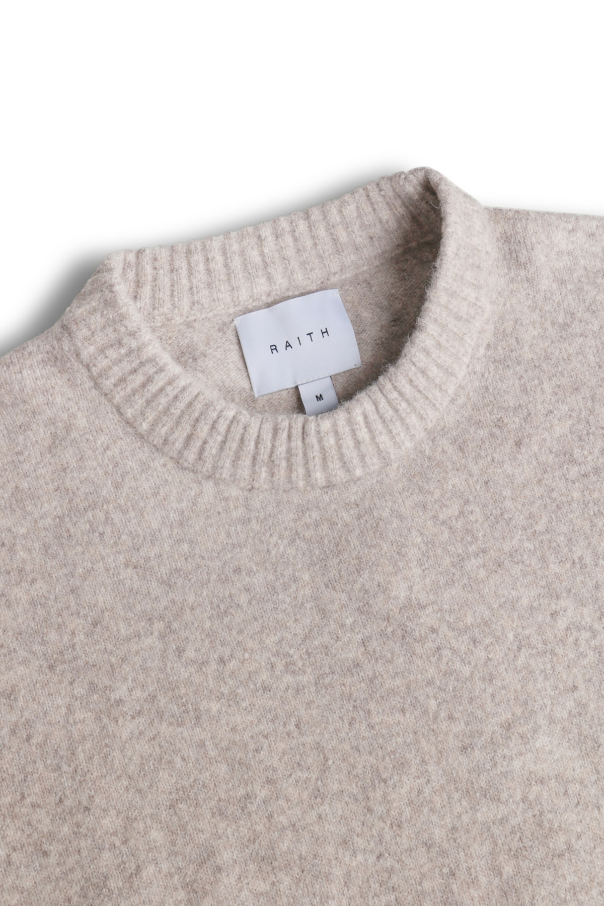 Hayes Crew Neck Jumper - Oatmeal