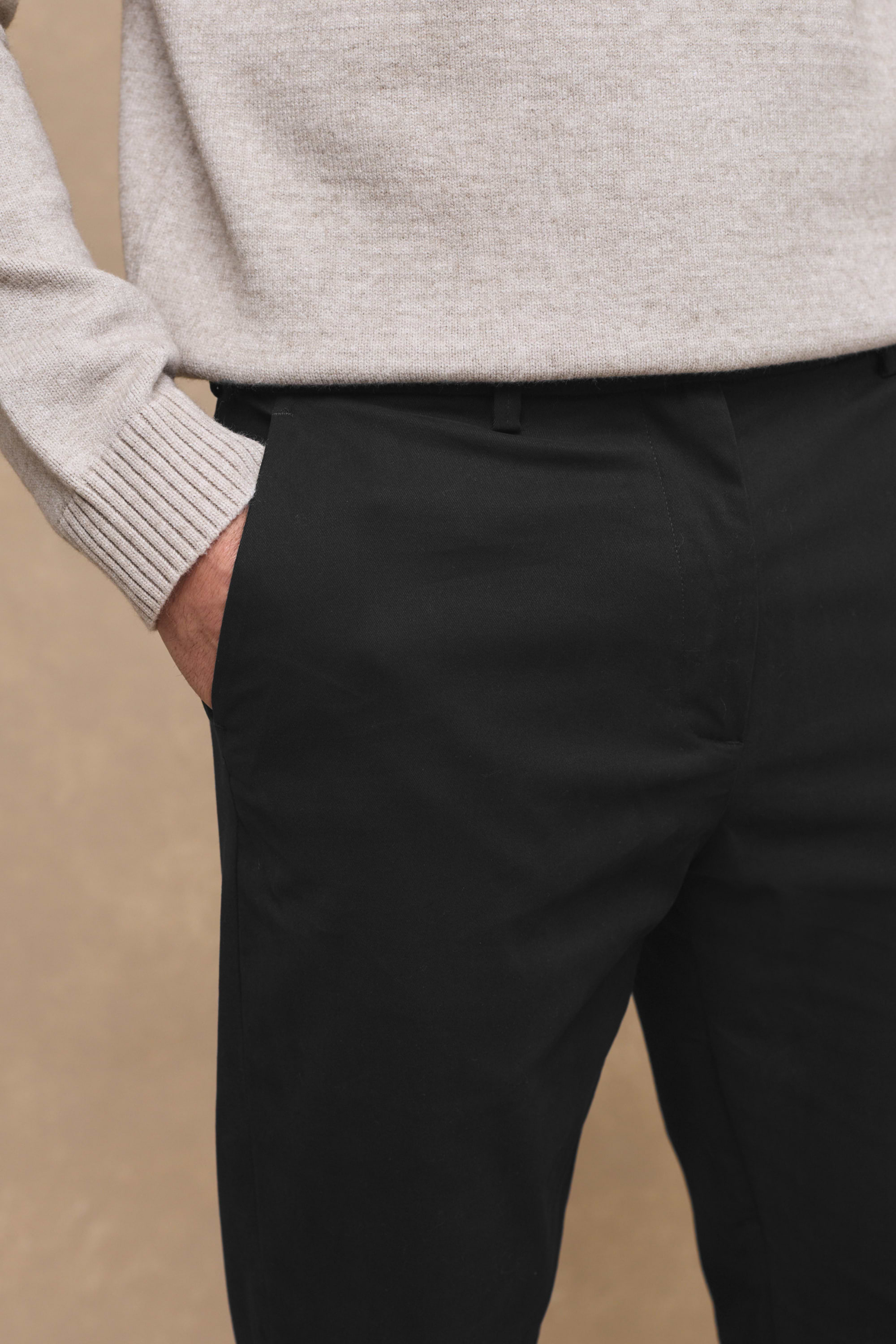Elliot Easy Chino - Black