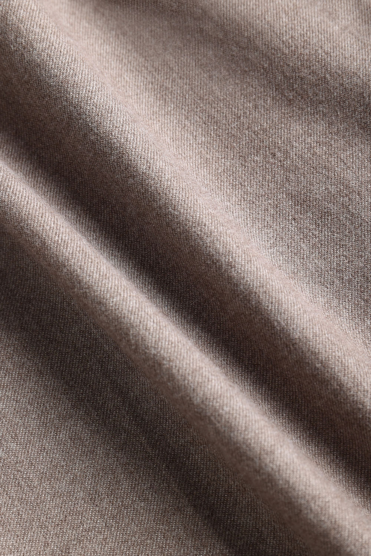 Johan Elasticated Waist Relaxed Fit Trouser - Taupe Marl