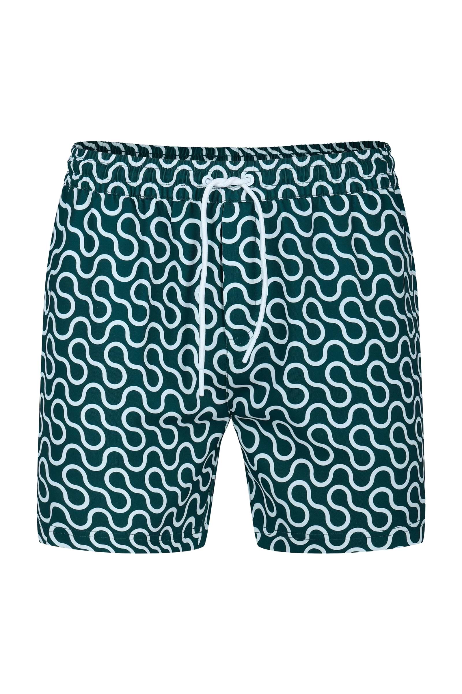Brezza Wave Badeshorts - Grün
