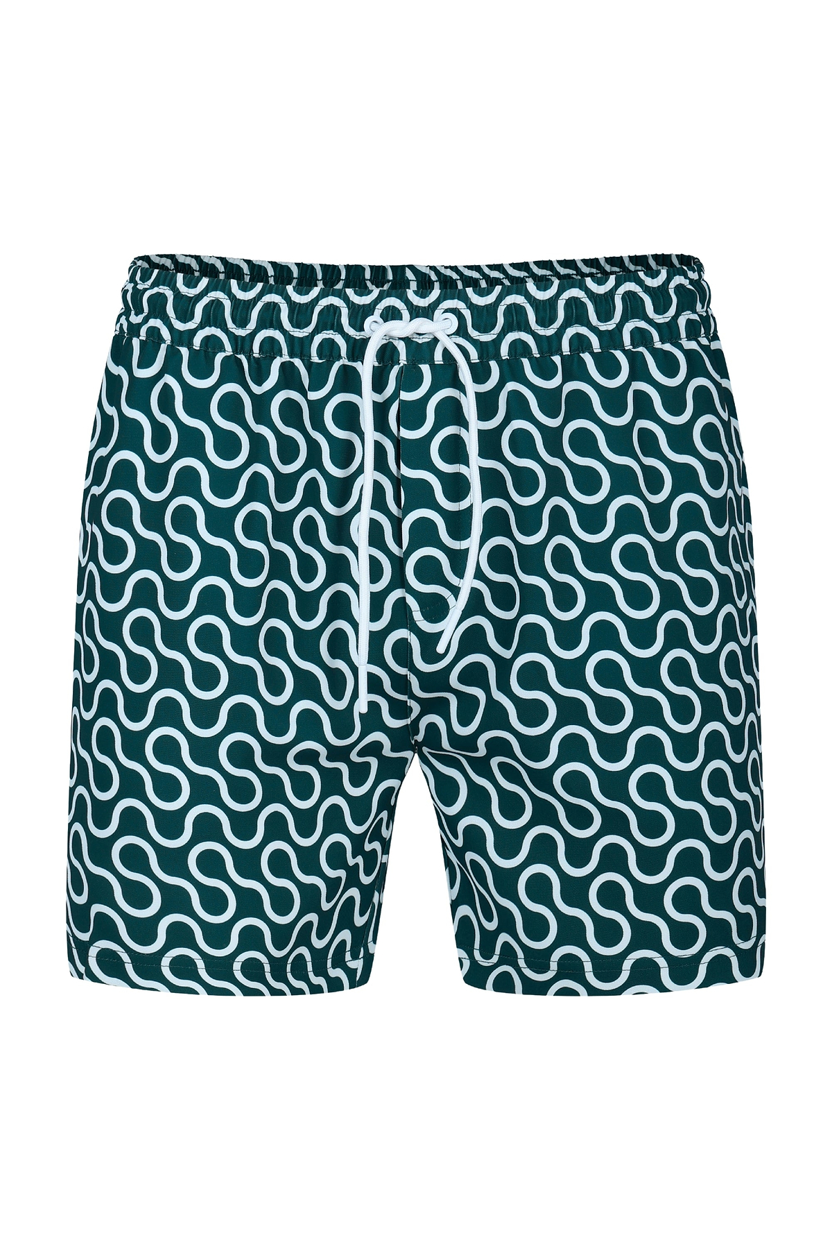 Brezza Wave Swim Short - Green