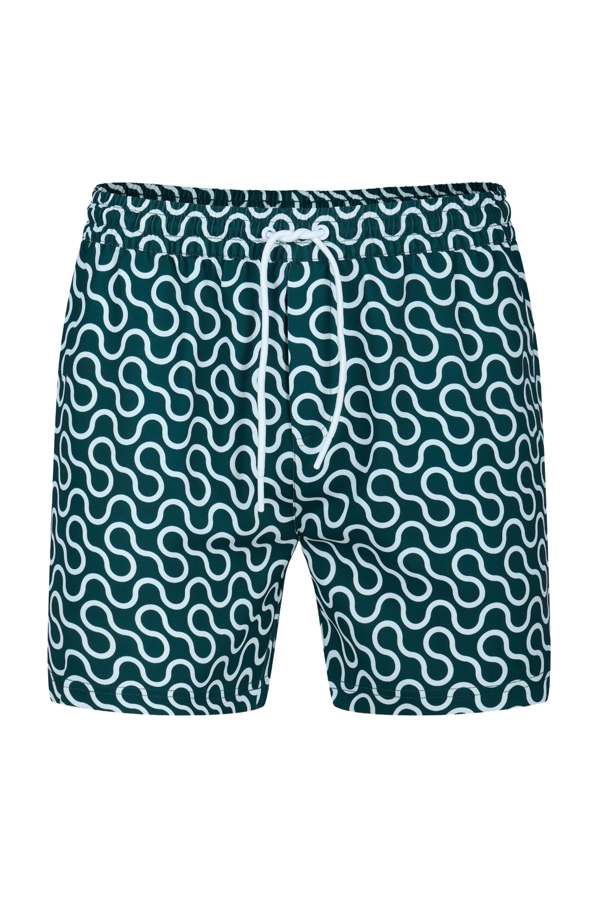 Brezza Wave Swim Short - Green