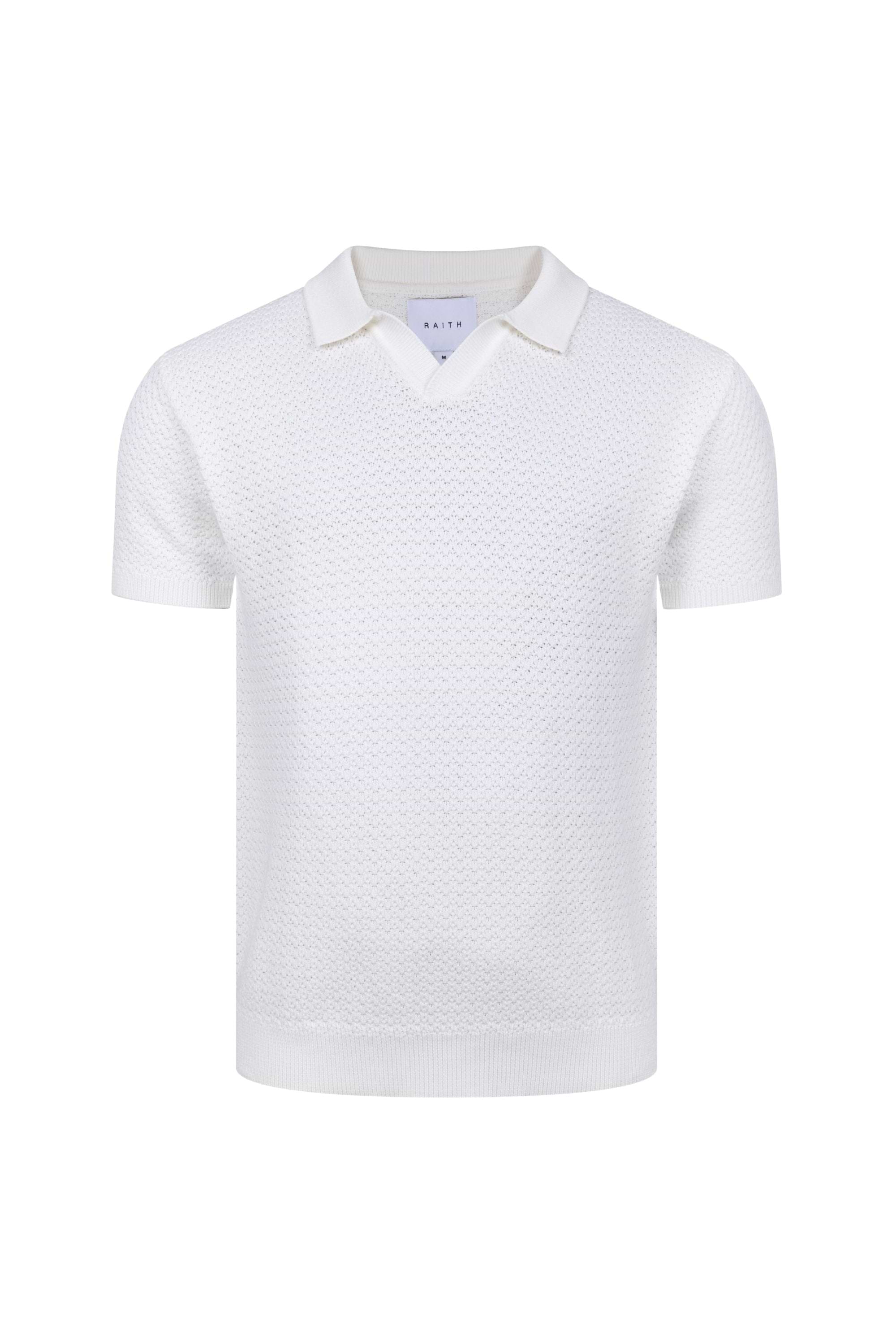 Rapha Cotton Knit Polo - Ecru