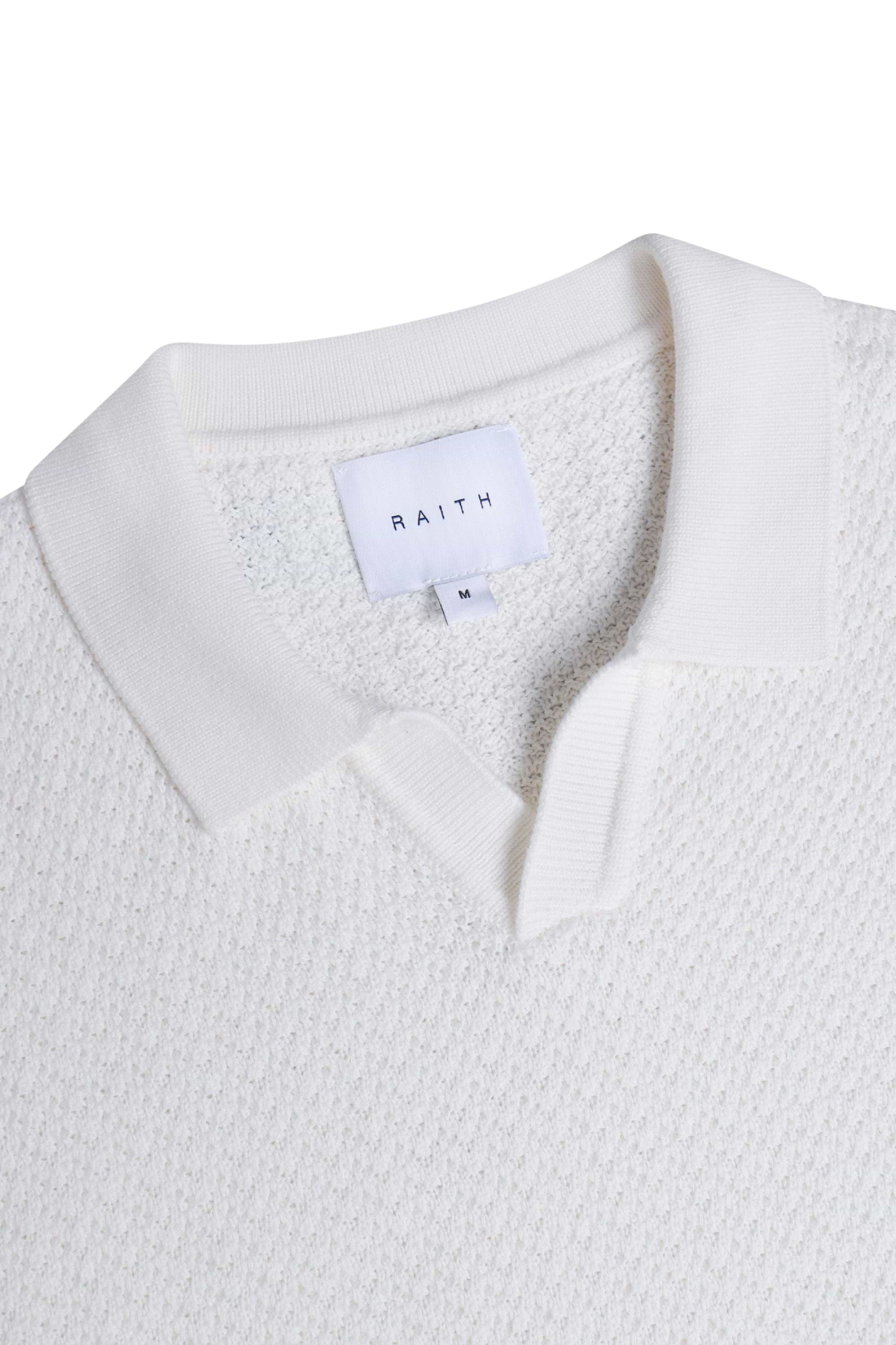 Rapha Cotton Knit Polo - Ecru