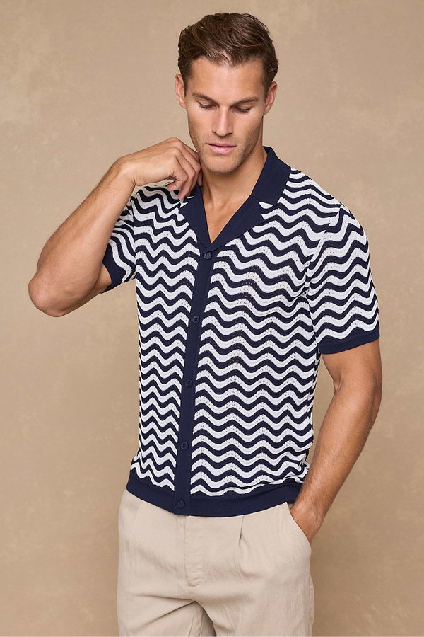 ECRU/NAVY