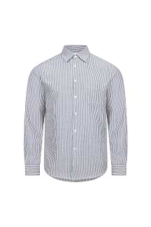 Abilo Striped Shirt - Ecru/Navy