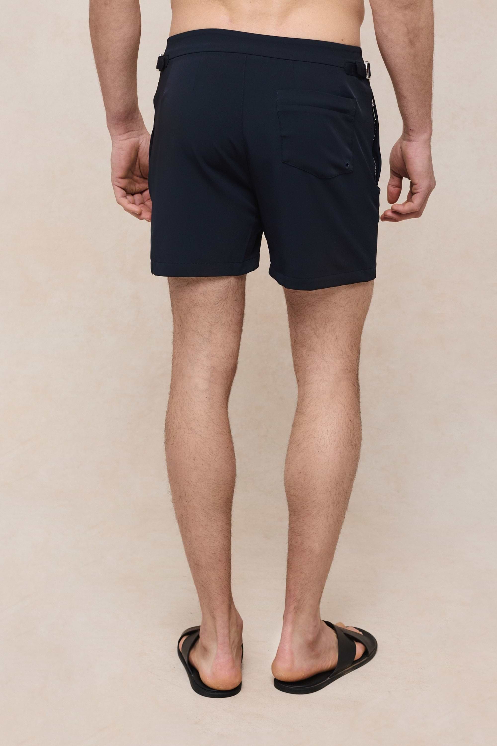 Barco Buckle Swim Short - Navy