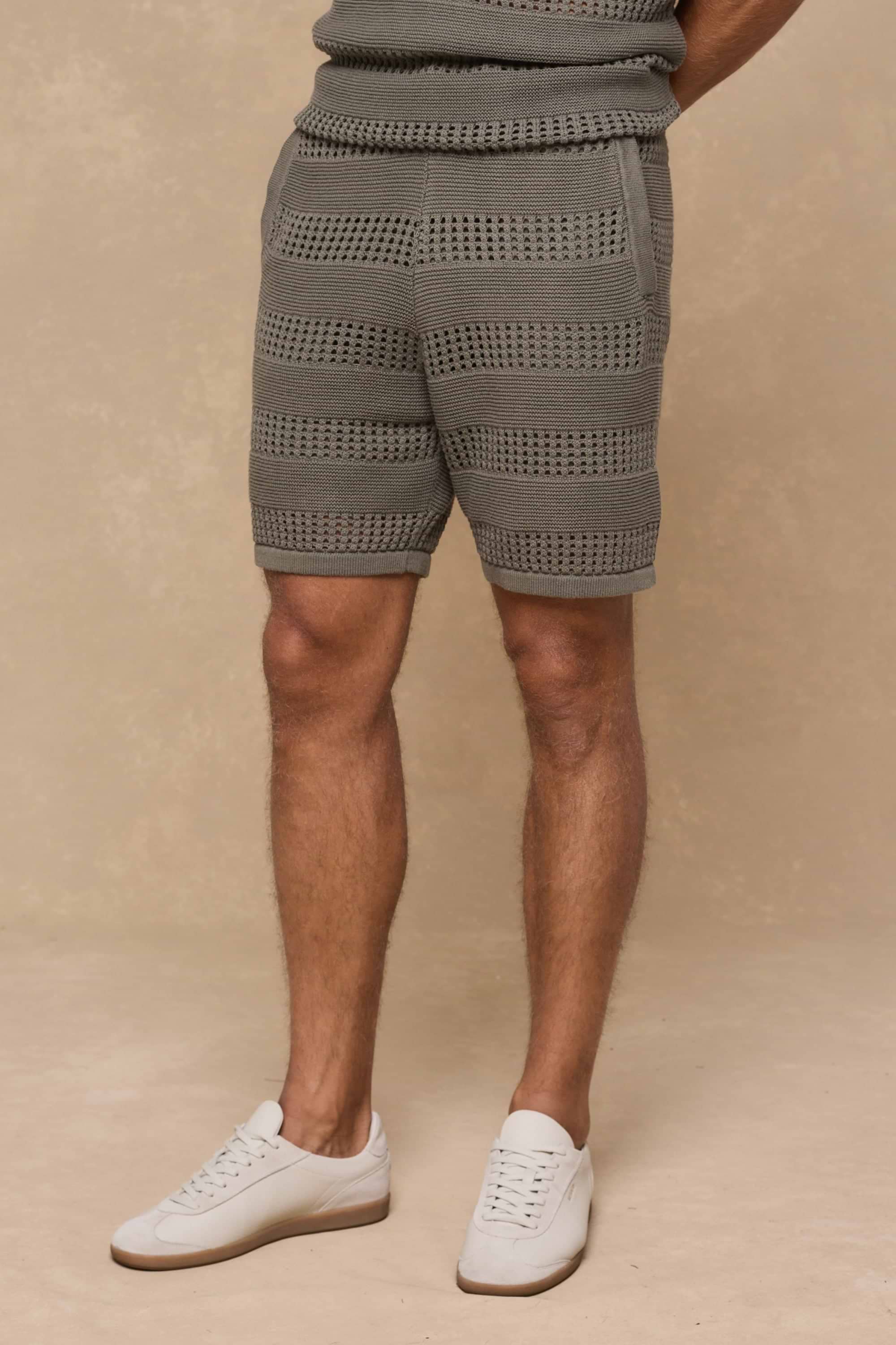 Frattina Crochet Short - Sage