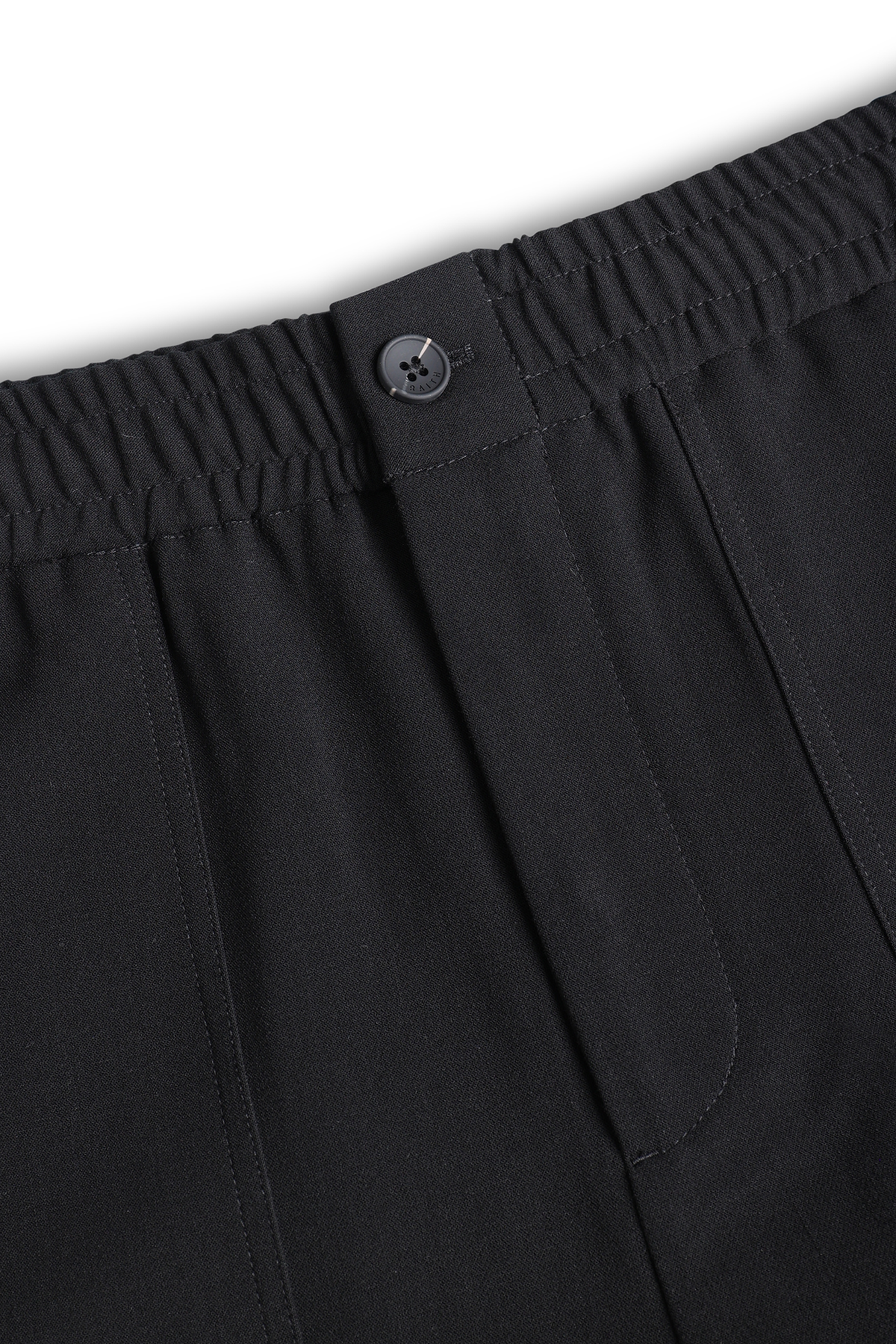 Julien Relaxed Panelled Trouser - Black