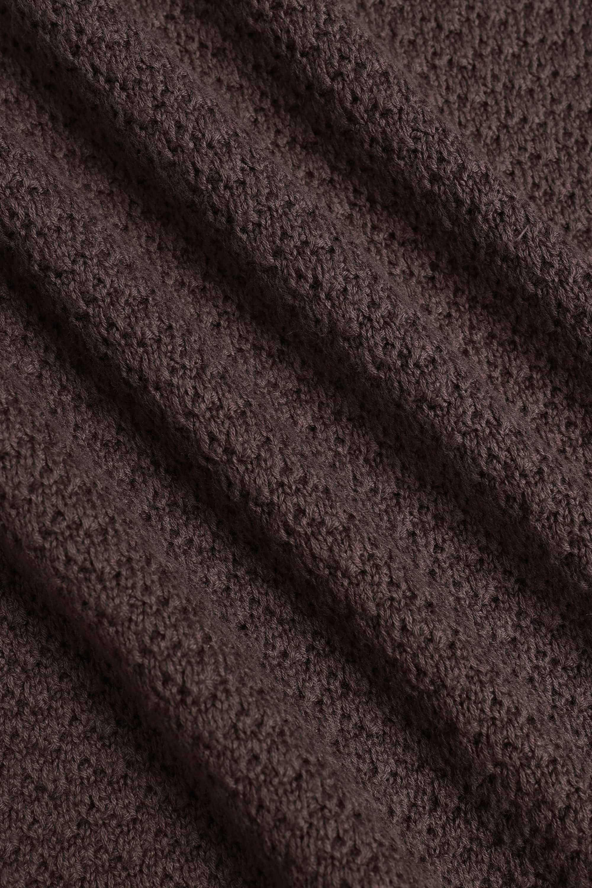 Rapha Cotton Knit Polo - Brown