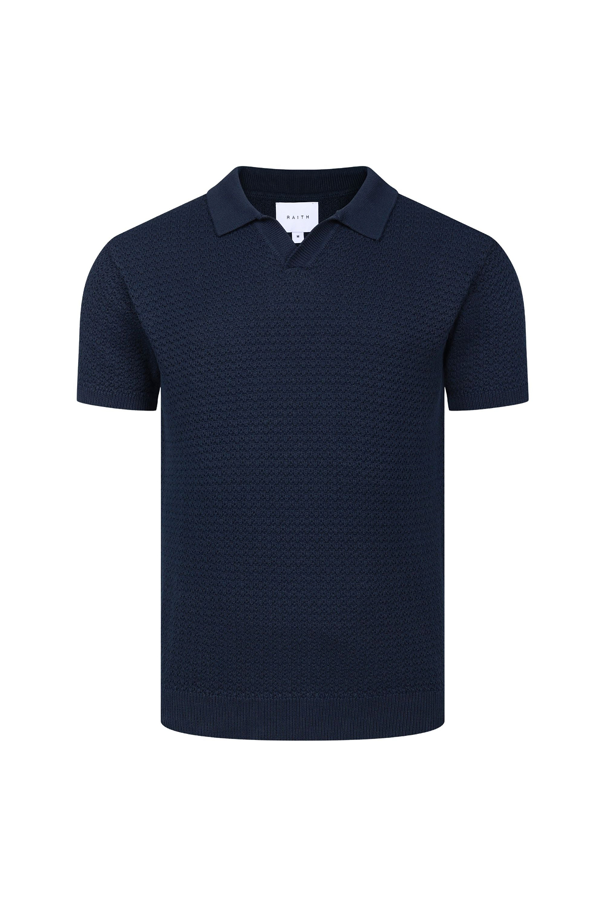 Rapha Cotton Knit Polo - Navy