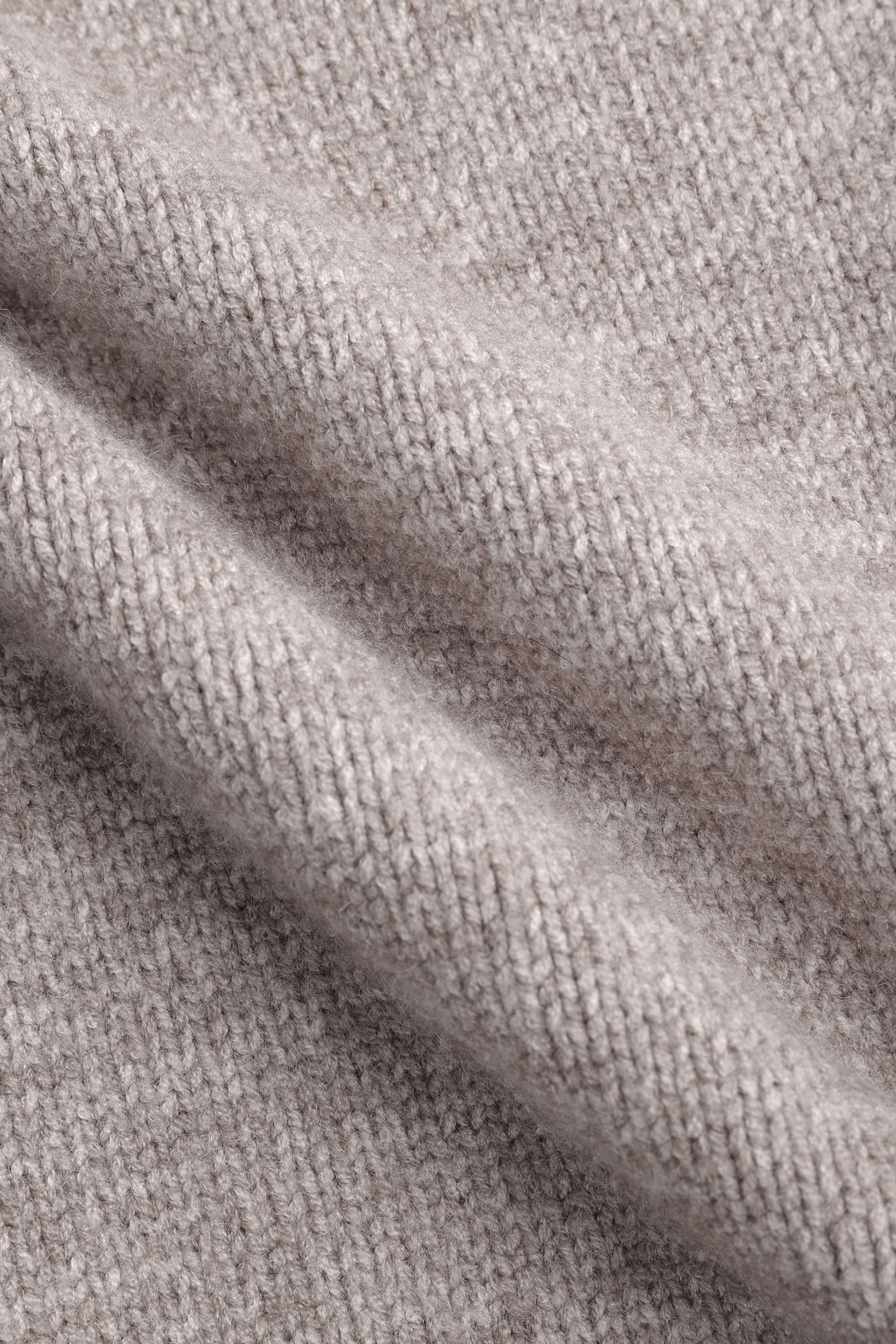 Delphi Crew Neck Knit - Light Brown Marl