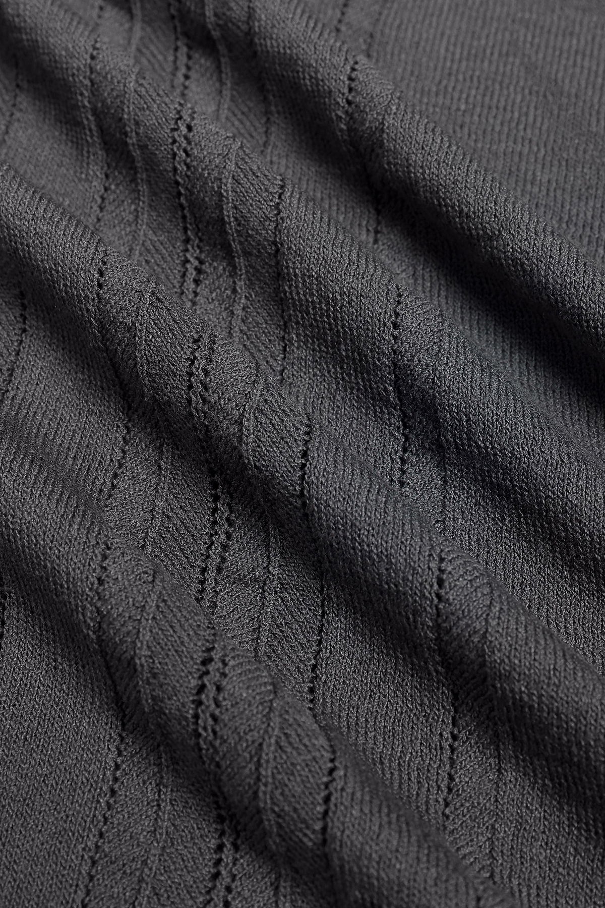 Juan Button Through Boucle Knit Striped Polo - Mushroom