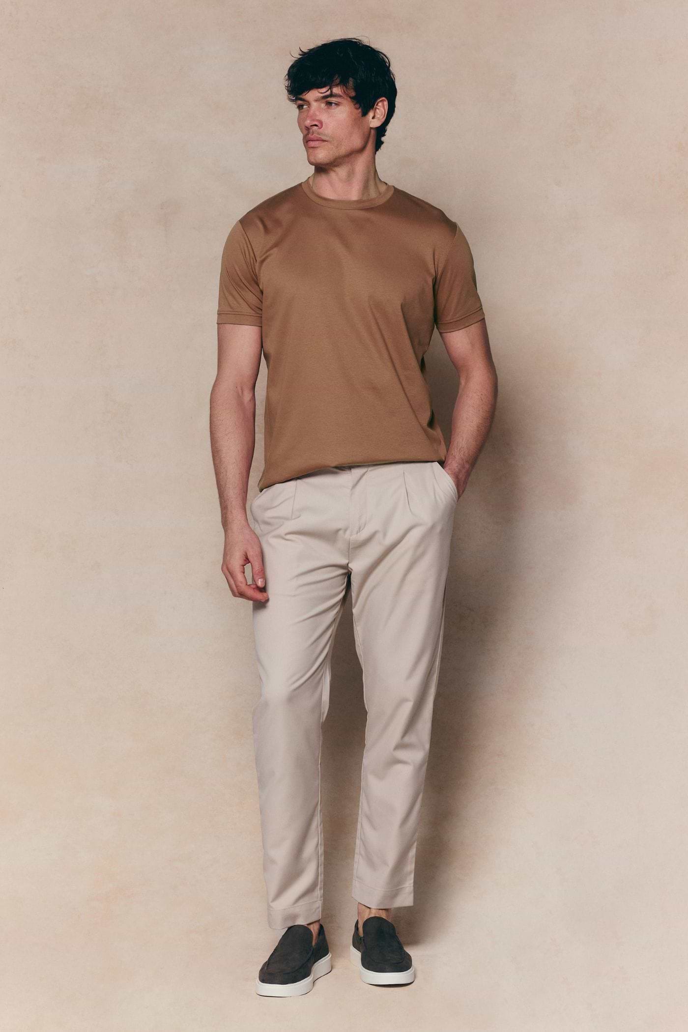 Jasper Tailored Trouser - Beige