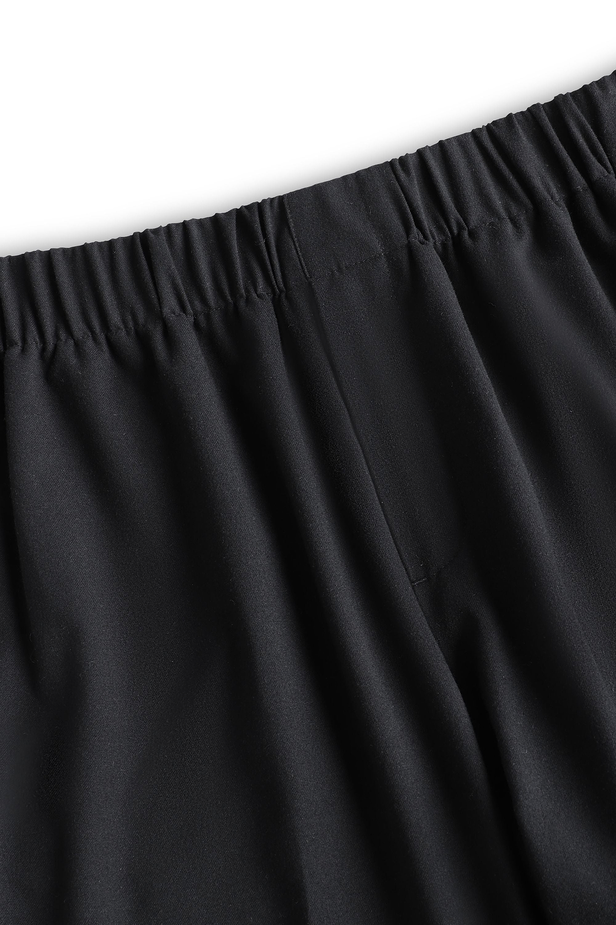 Johan Elasticated Waist Relaxed Fit Trouser - Black