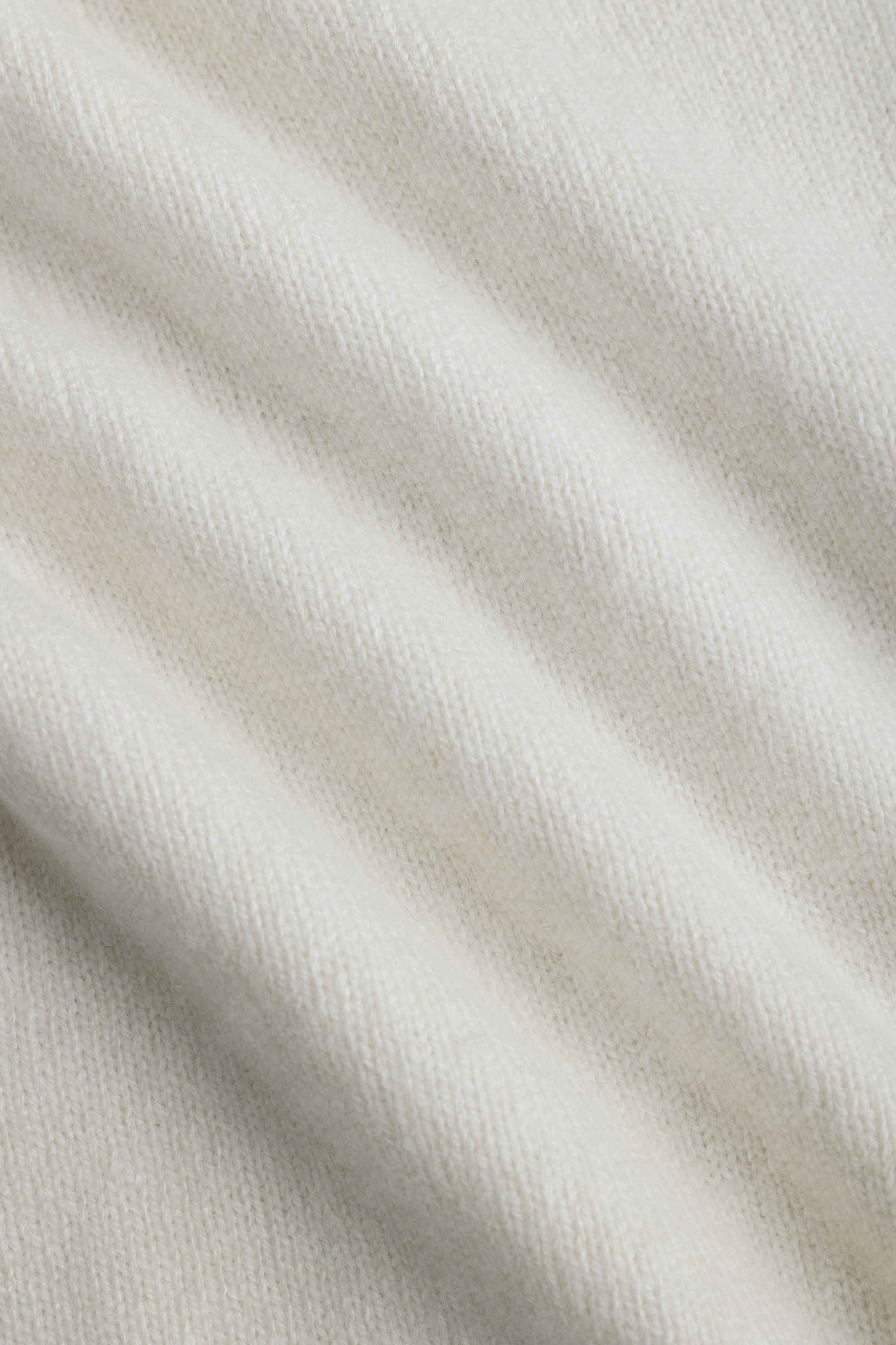 Anders Long Sleeve Polo - Ecru