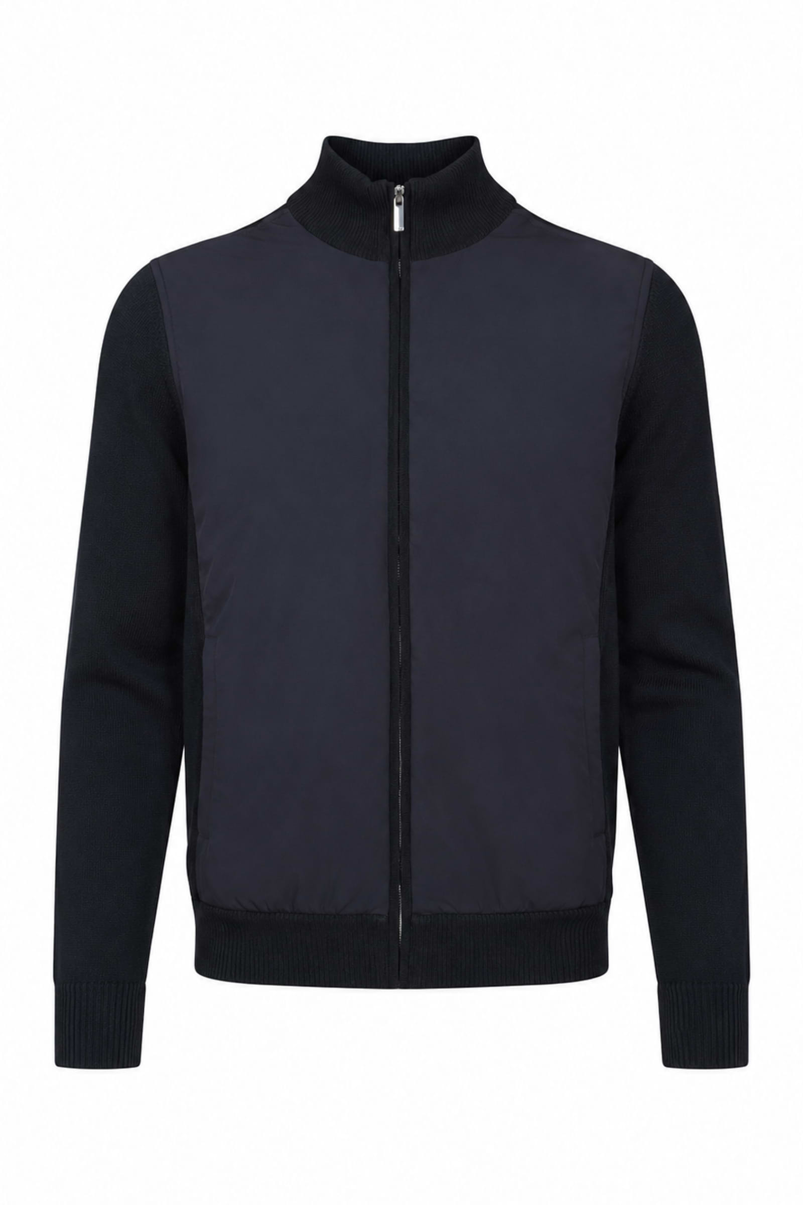 Paco Hybrid Knitted Jacket - Midnight Navy