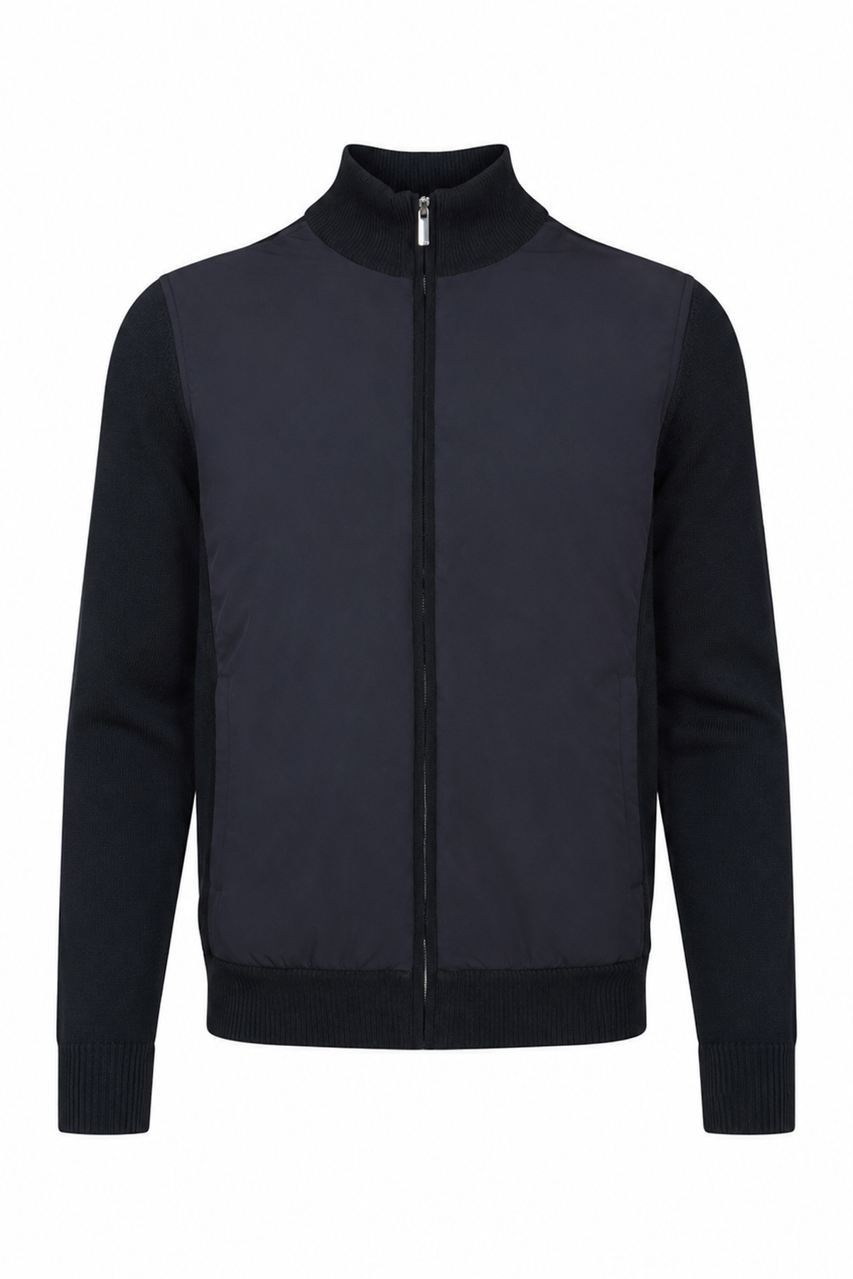 Paco Hybrid Knitted Jacket - Midnight Navy