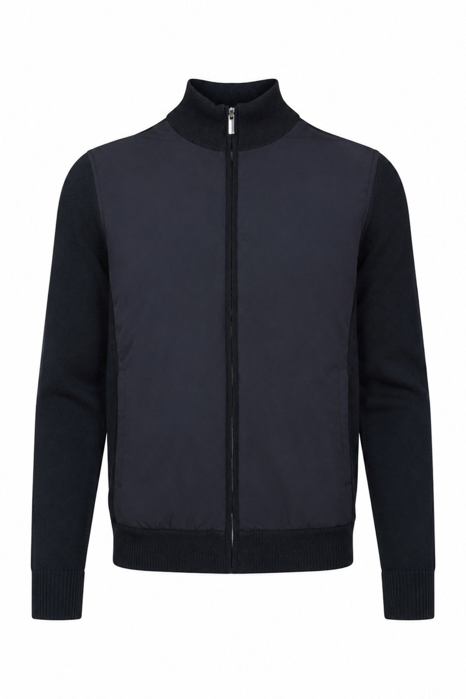 Paco Hybrid Knitted Jacket - Midnight Navy