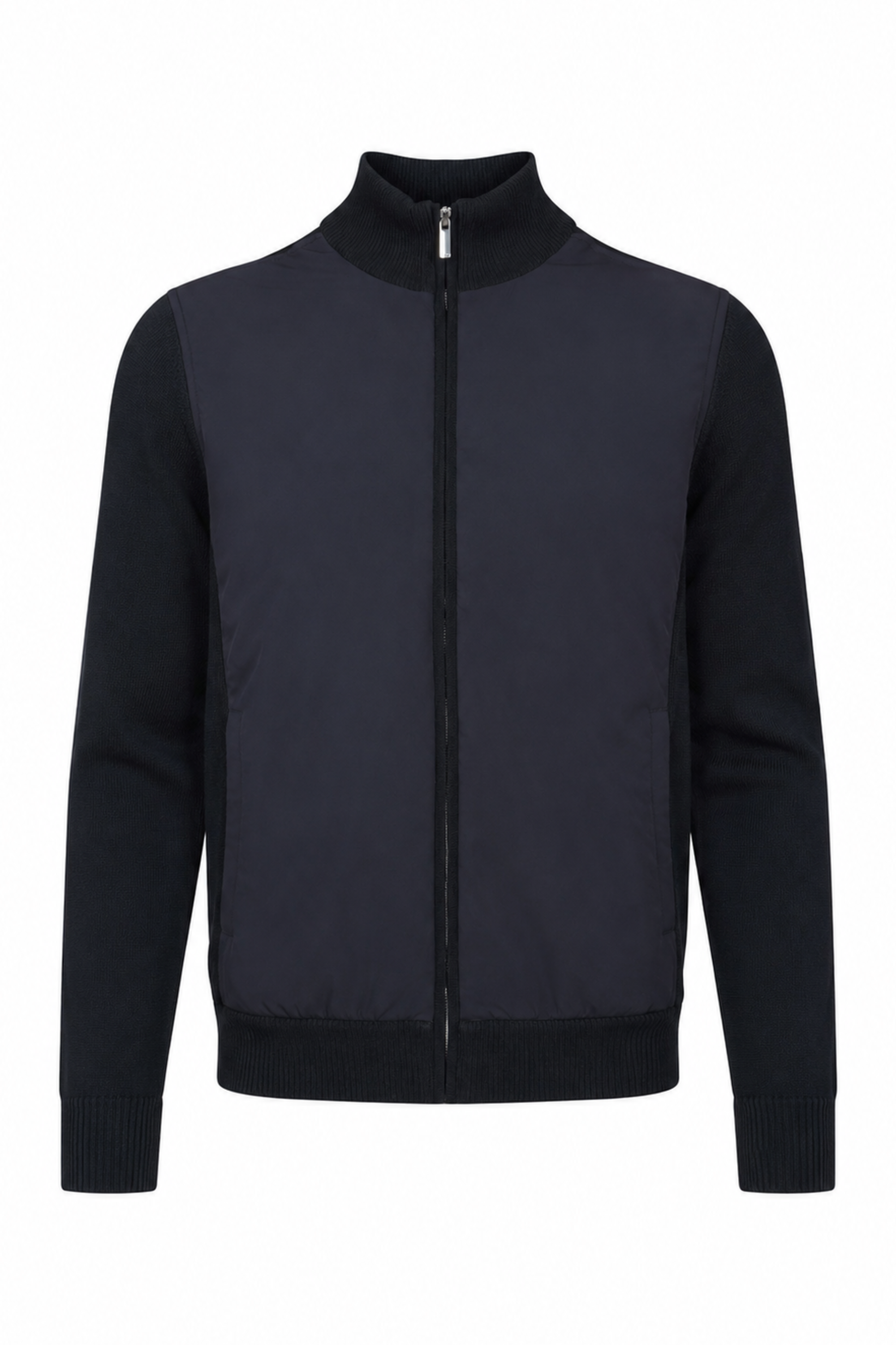 Paco Hybrid Knitted Jacket - Midnight Navy