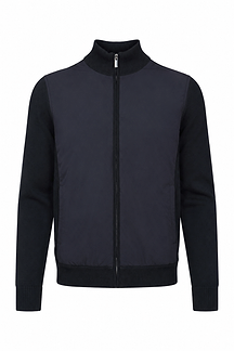 Paco Hybrid Knitted Jacket - Midnight Navy