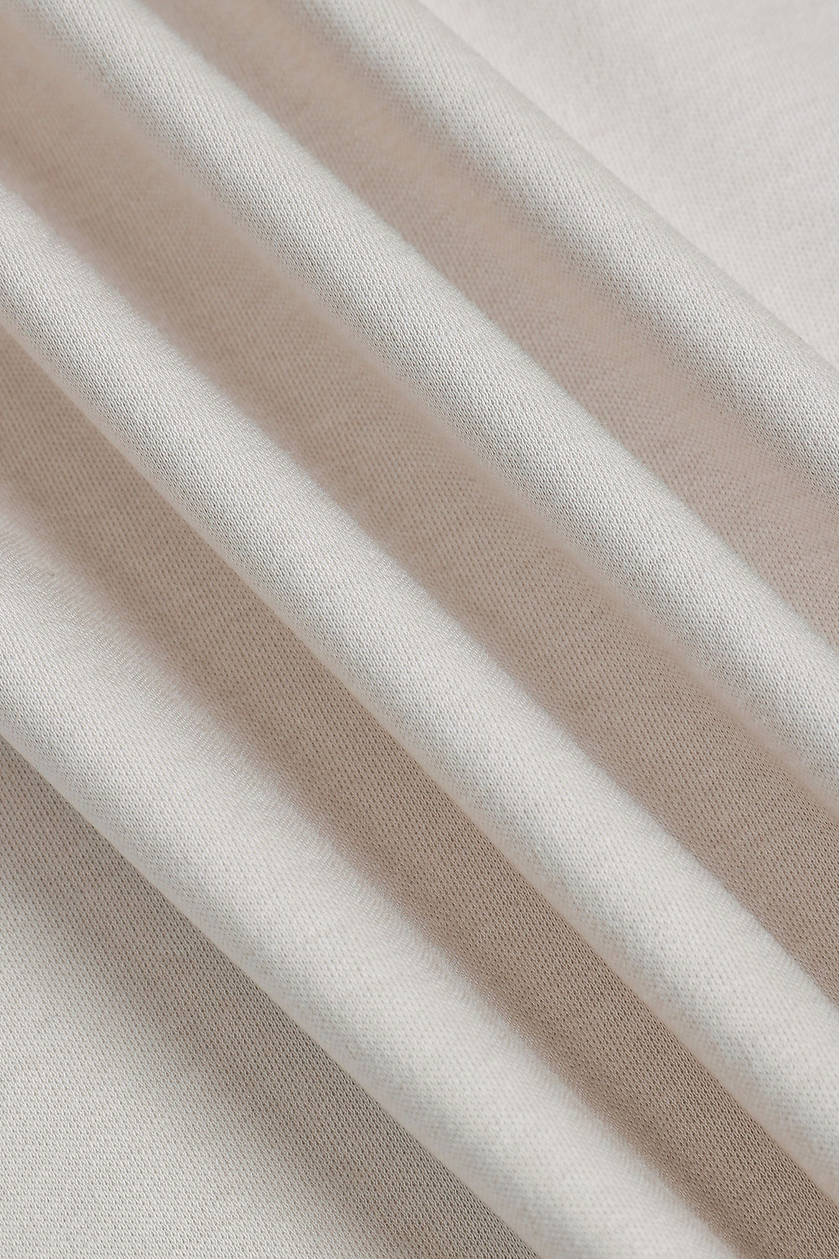 Luxe Mercerised T-Shirt - Beige