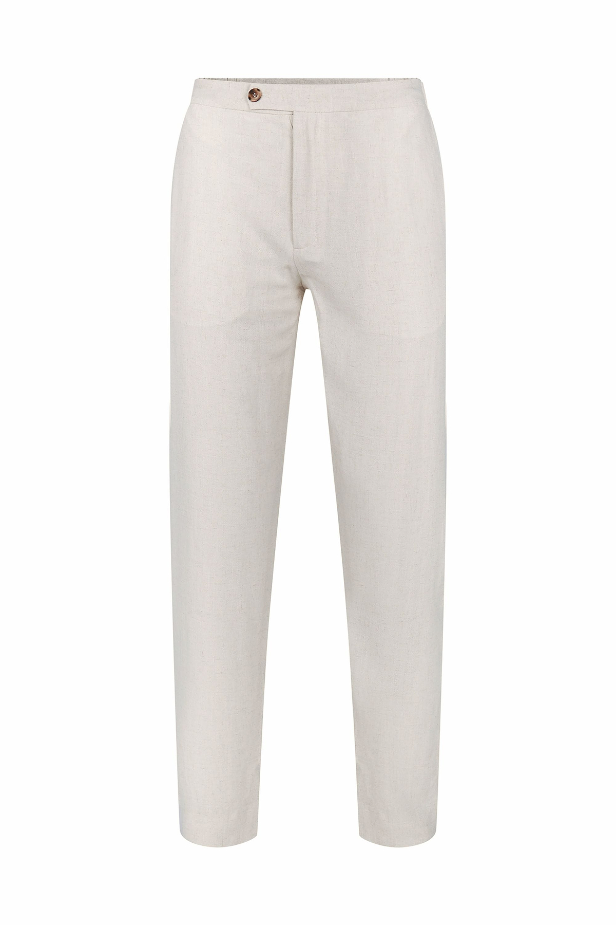 Cami Linen Straight Leg Trouser - Oatmeal
