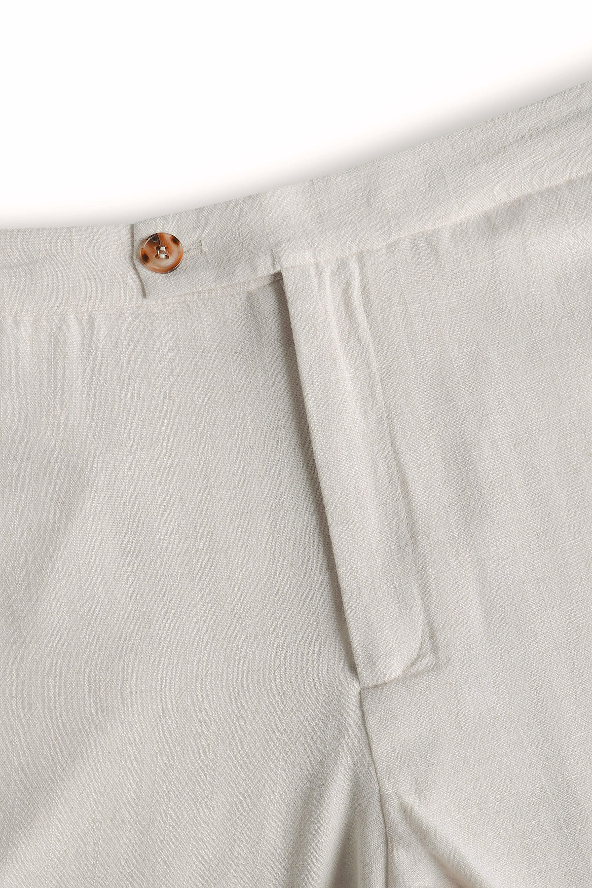 Cami Linen Straight Leg Trouser - Oatmeal