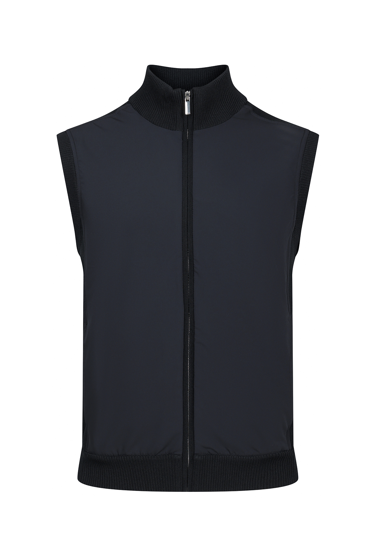 Davi Hybrid Knitted Gilet - Midnight Navy