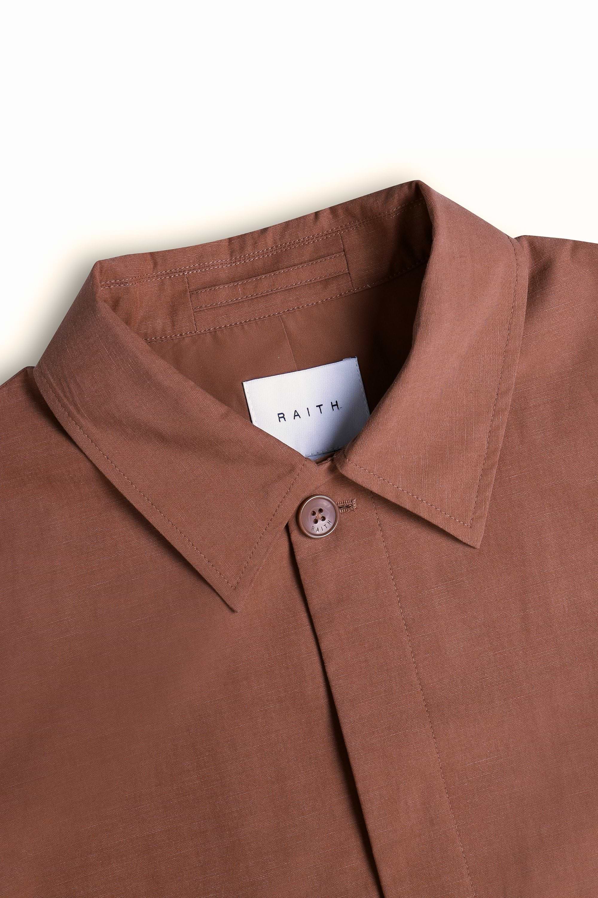 Diego Patch Pocket Tailored Jacket - Rust