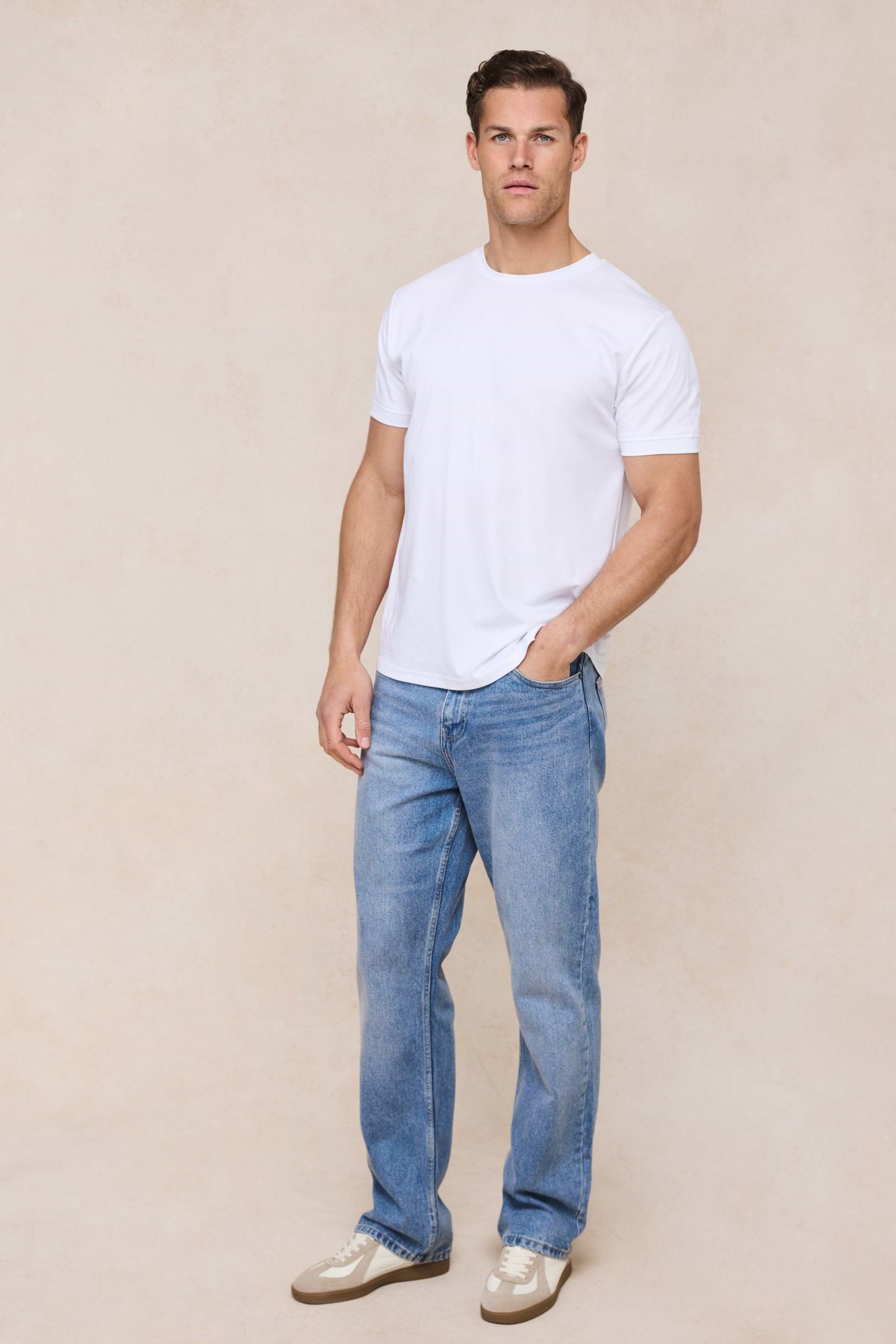 Mason Relaxed Fit Jeans - Midwash Indigo