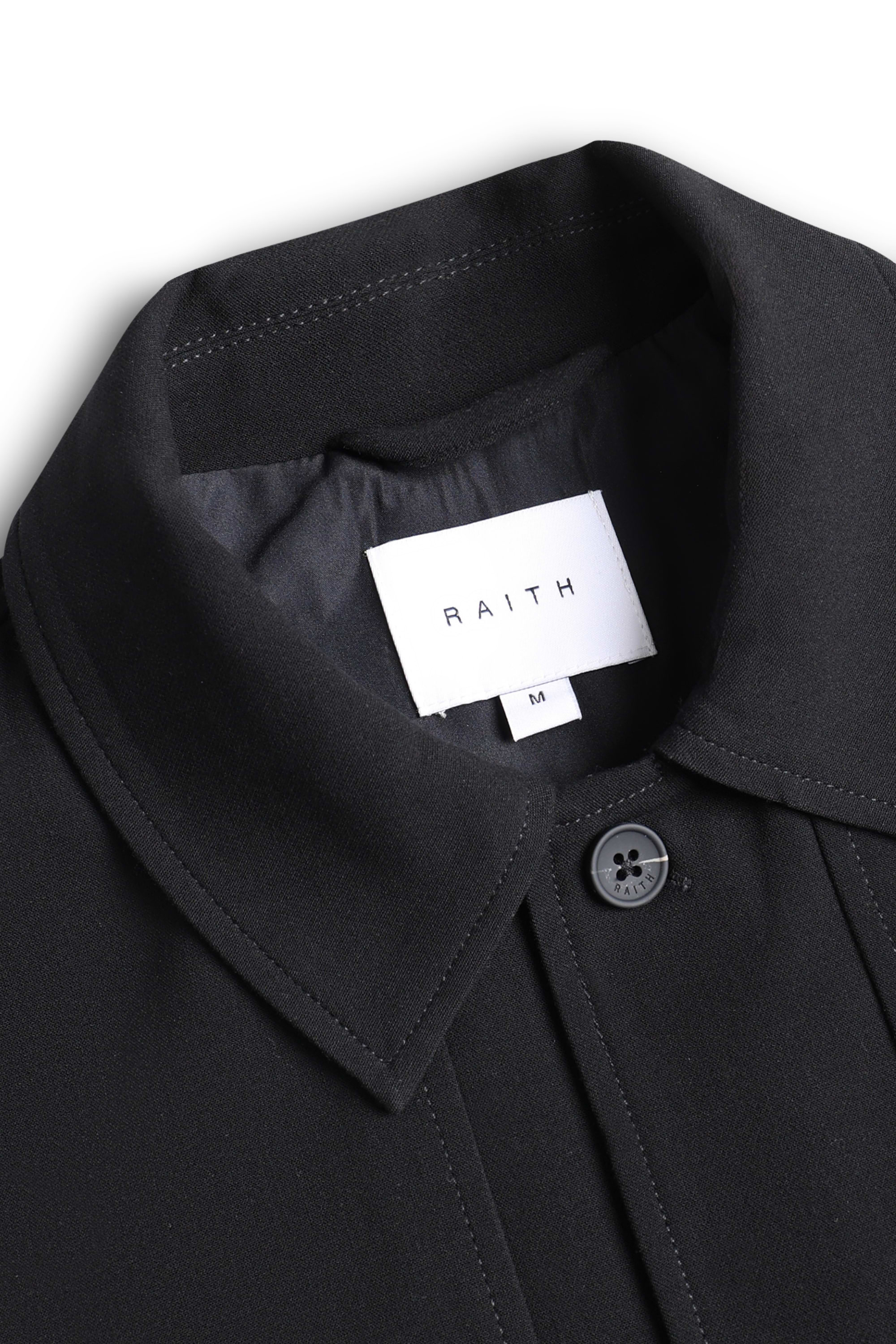 Julien Relaxed Panelled Jacket - Black