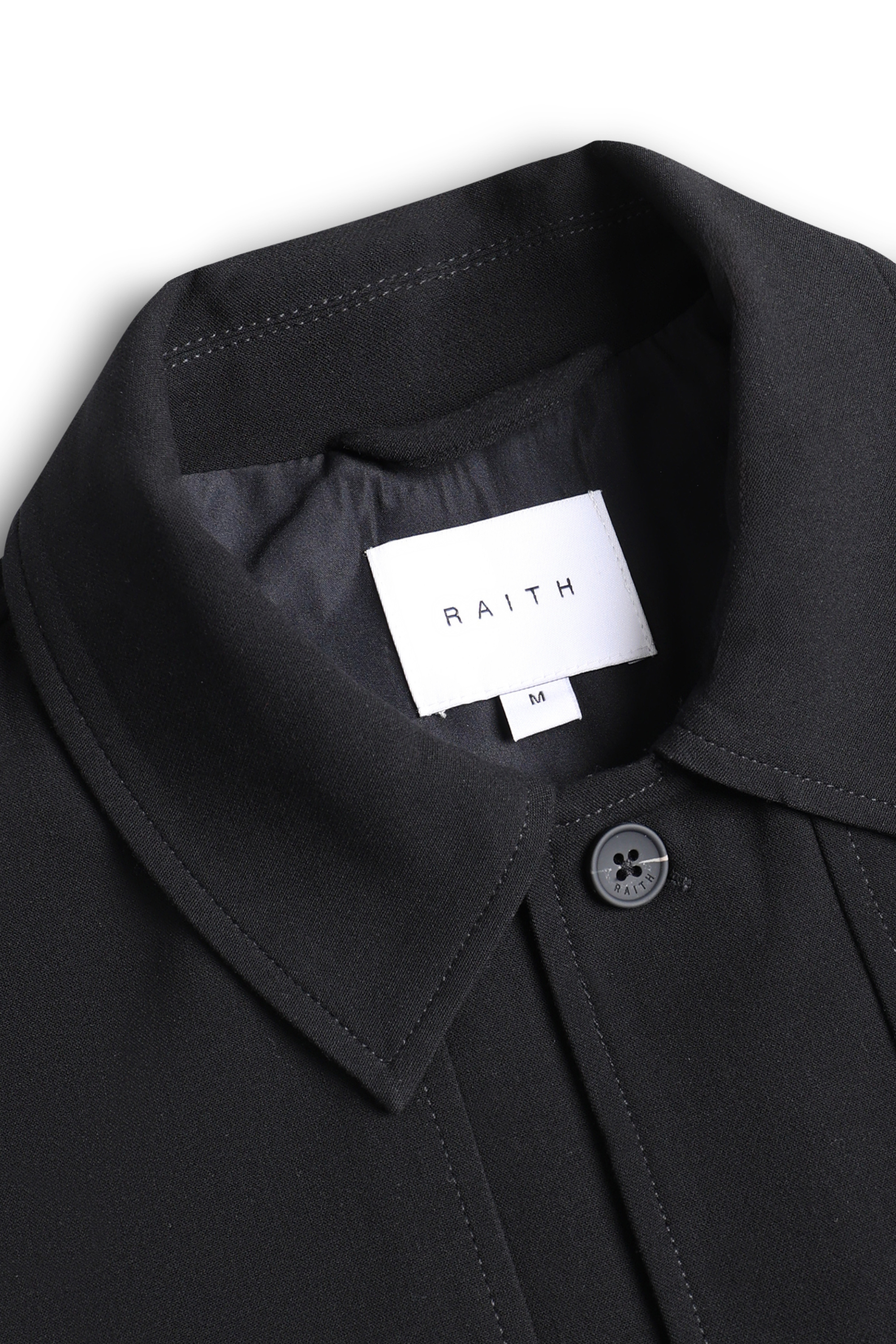Julien Relaxed Panelled Jacket - Black