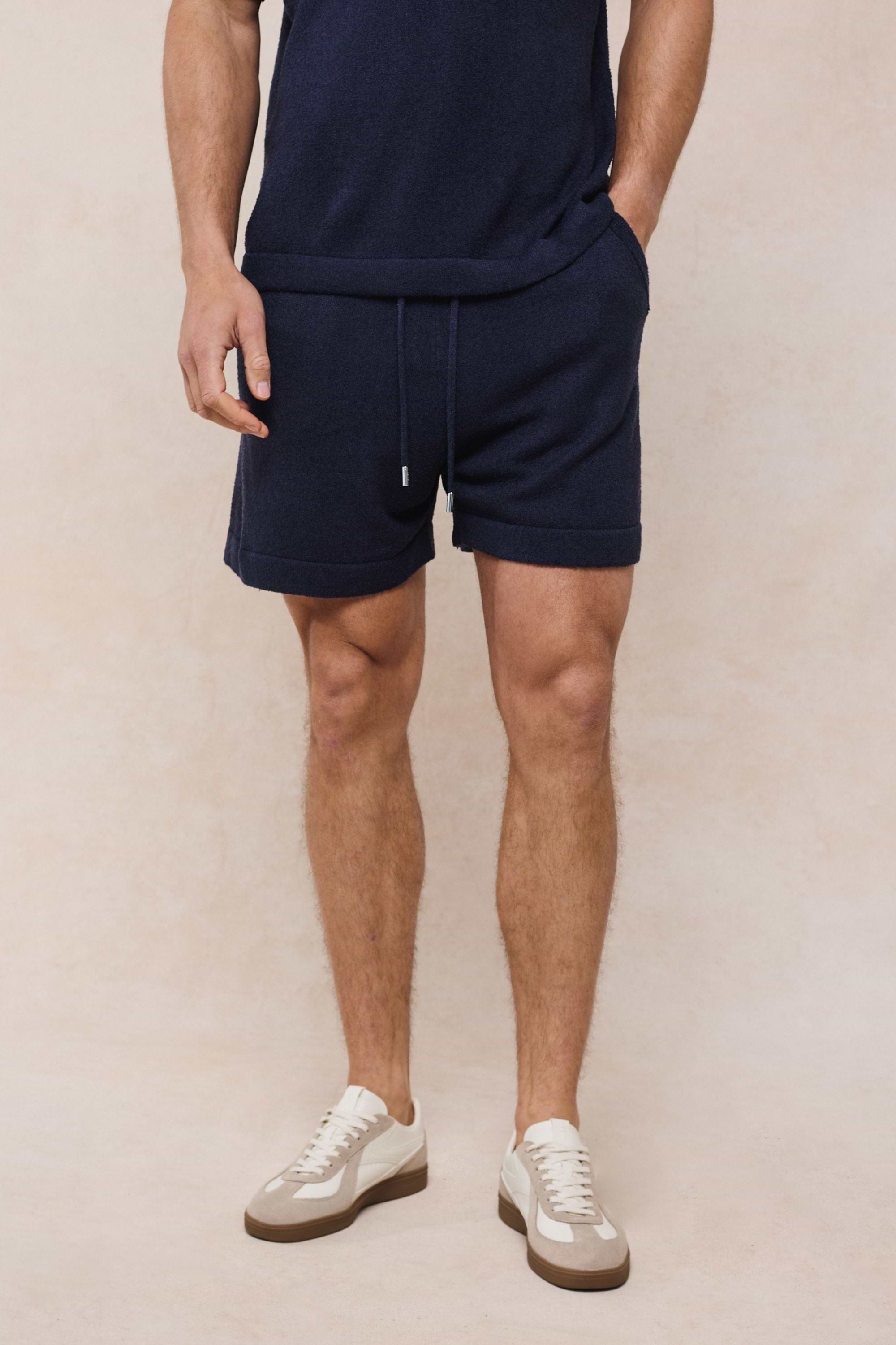 Miguel Boucle Short - Navy