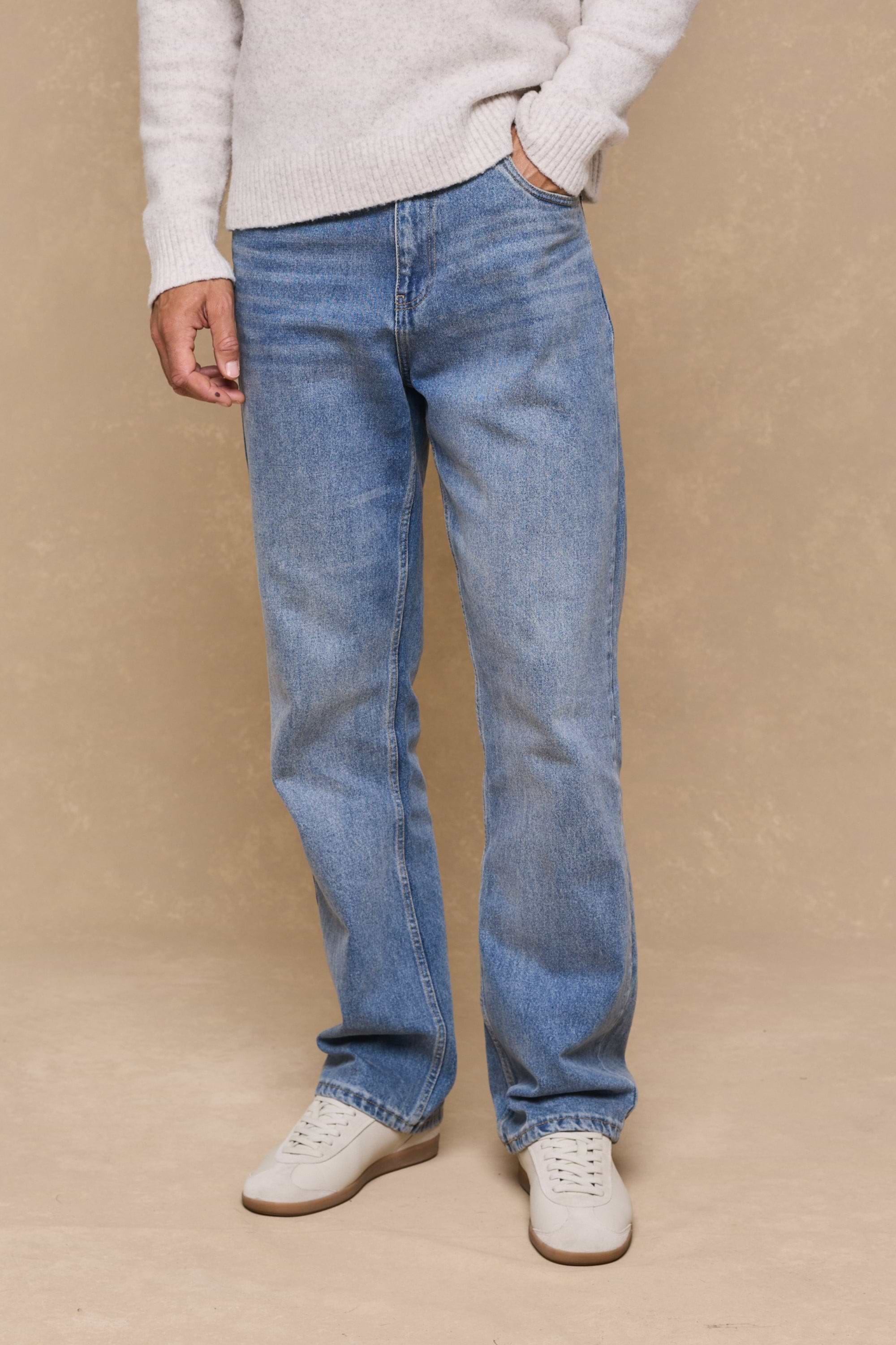 Mason Relaxed Fit Jeans - Midwash Indigo