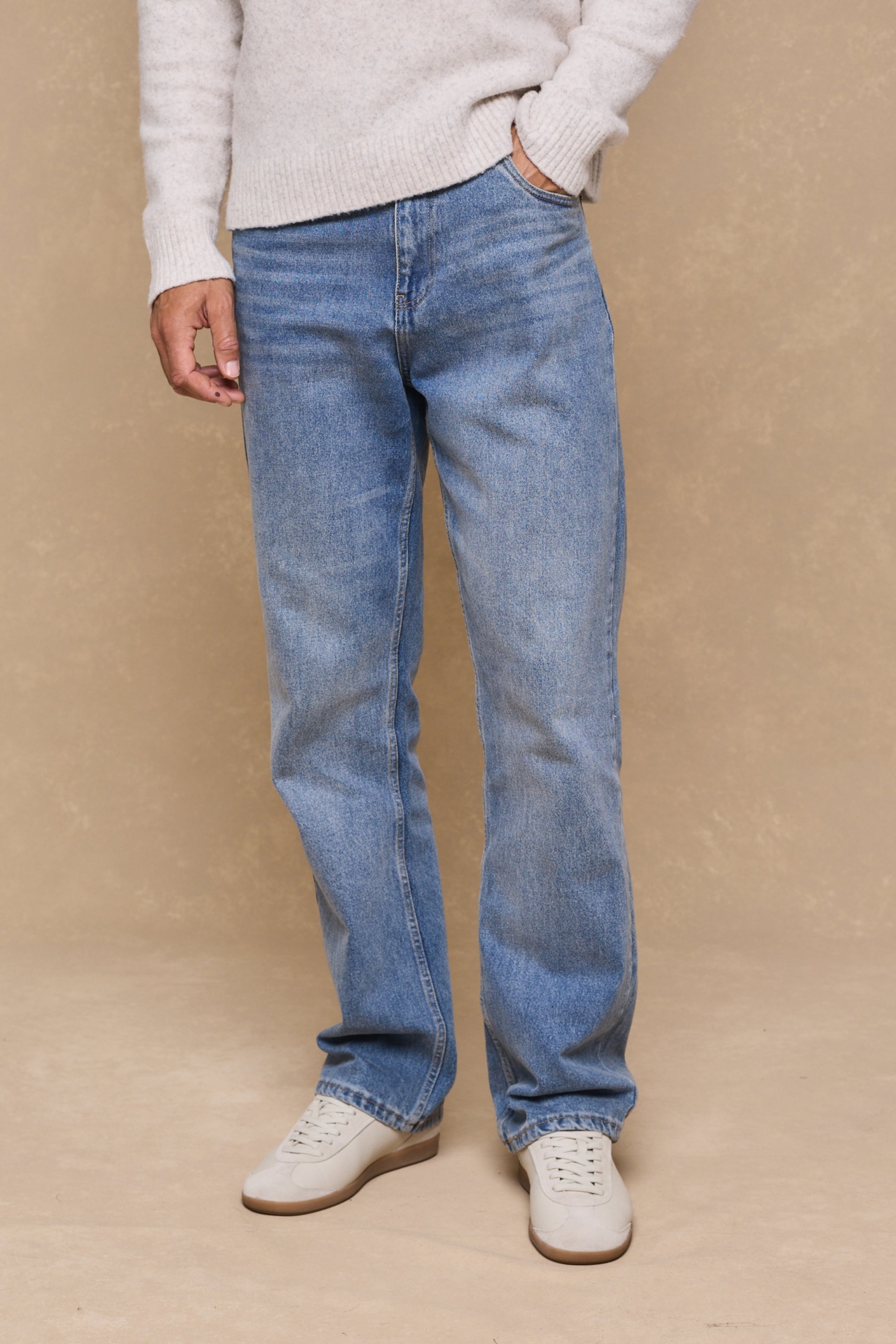Mason Relaxed Fit Jeans - Midwash Indigo