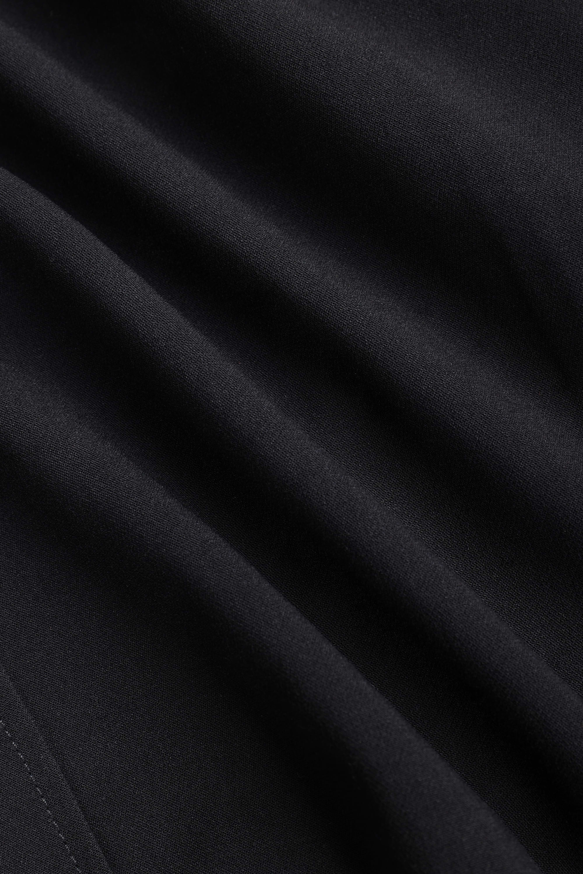 Julien Relaxed Panelled Jacket - Black