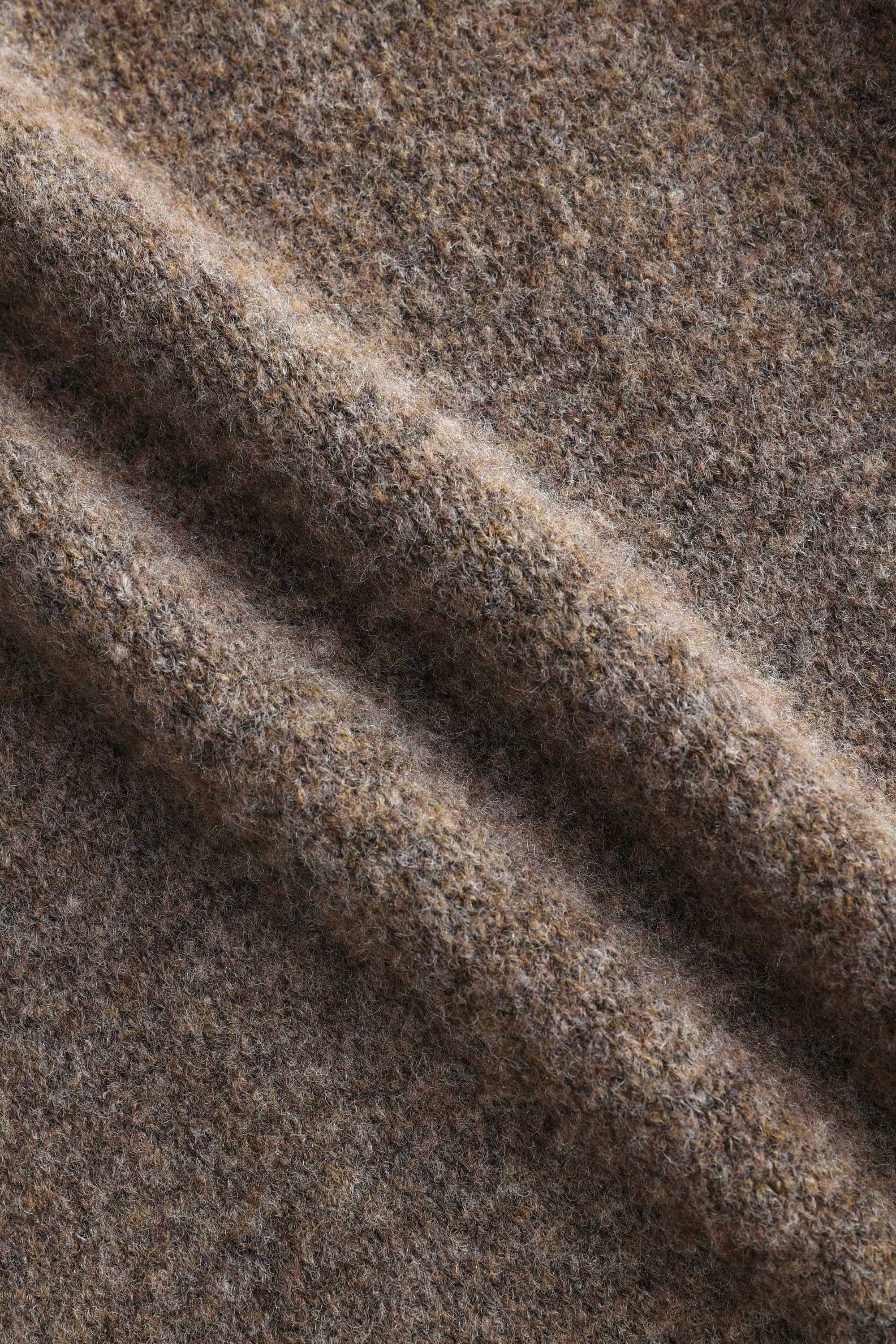 Otto Knitted Trousers - Brown Marl