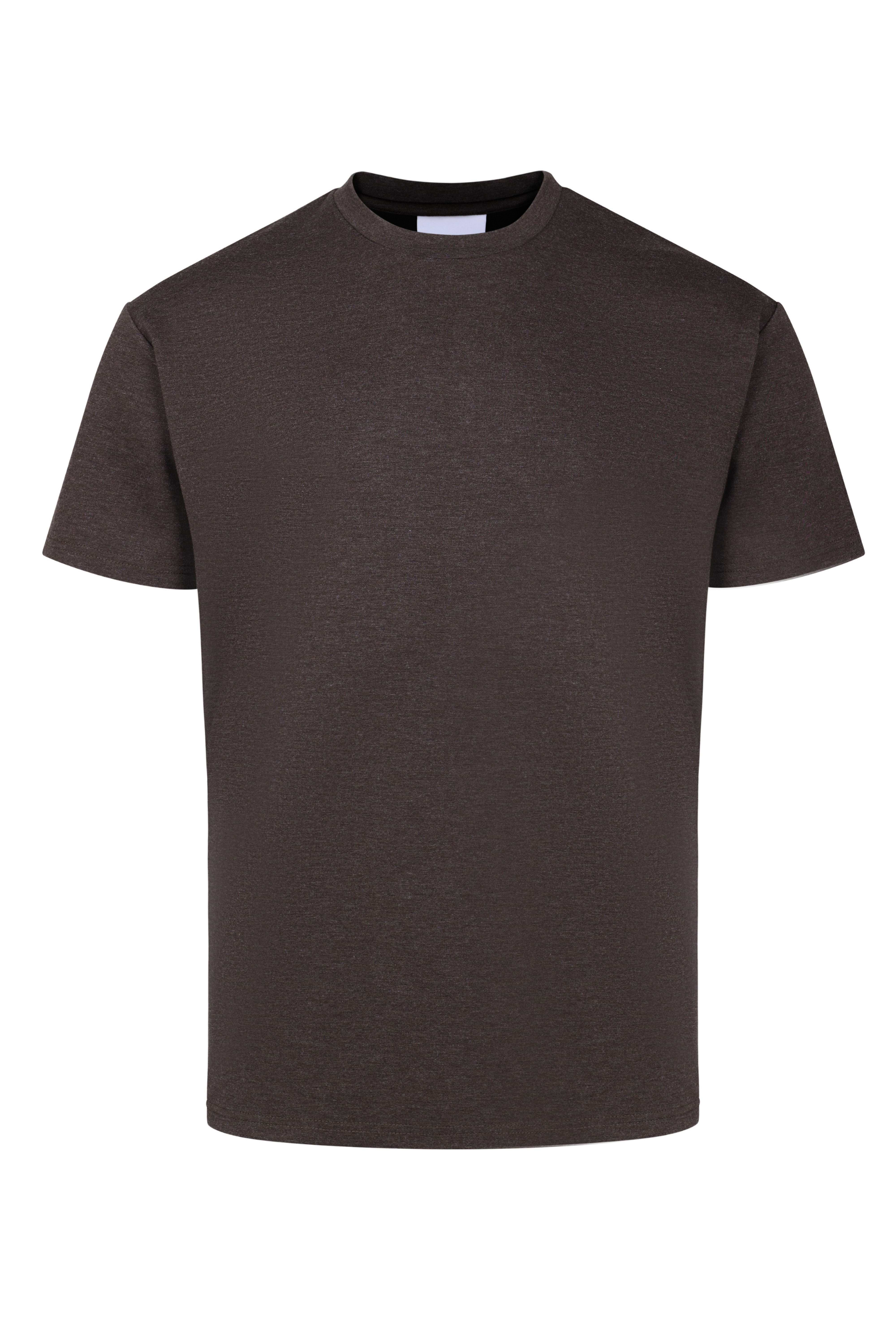 Relaxed Fit T-Shirt - Brown Marl