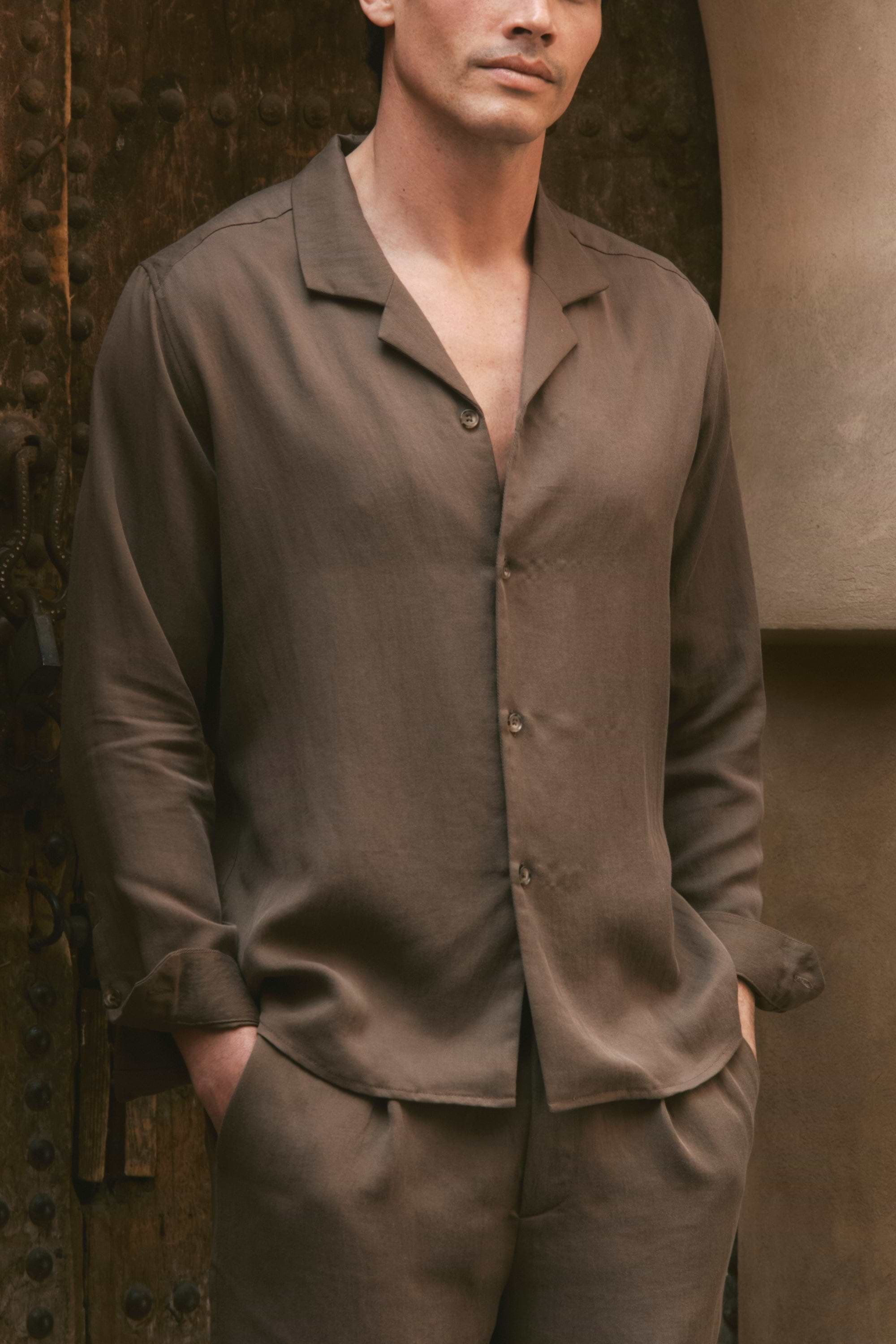 Sergio Shirt - Brown