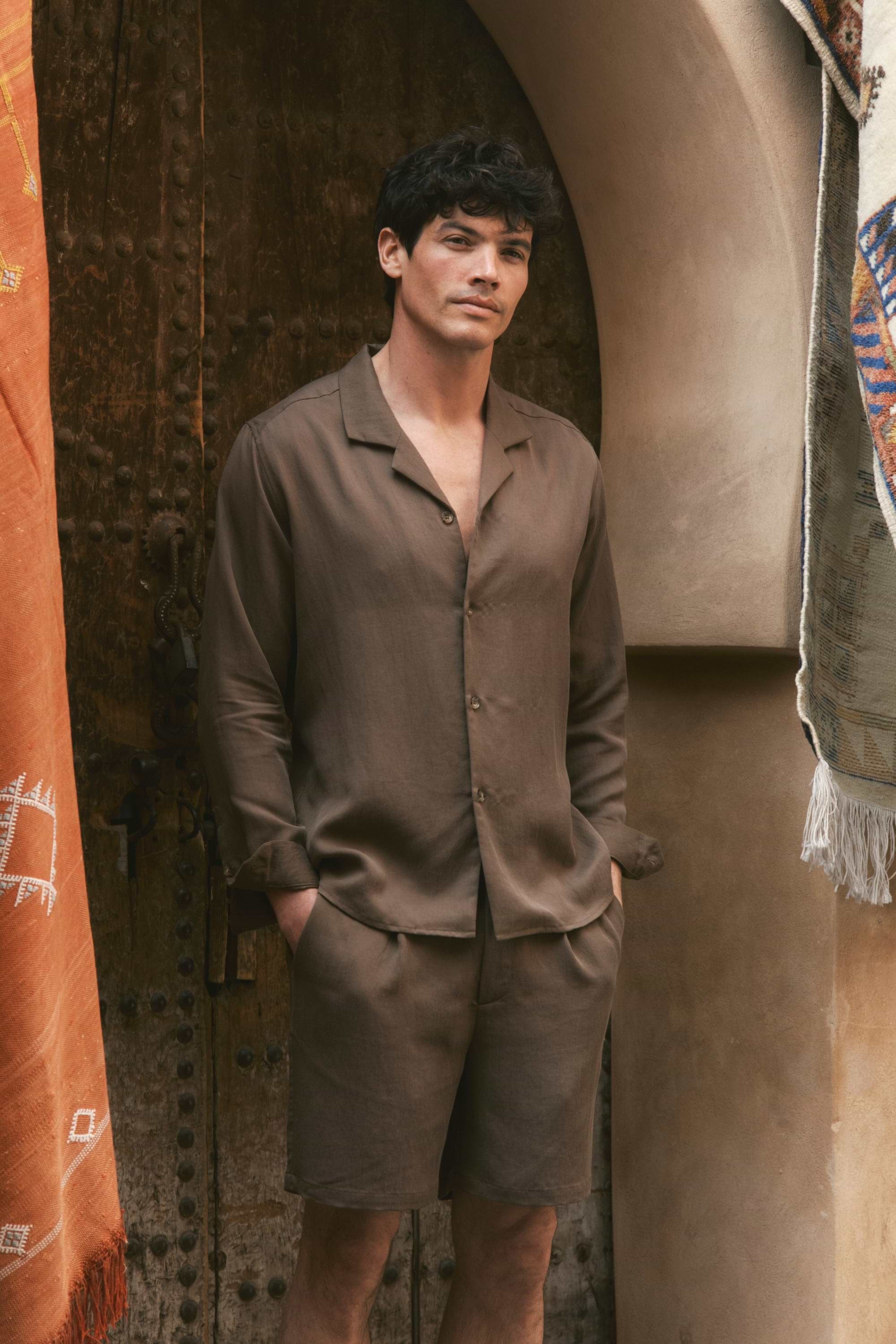Sergio Shirt - Brown