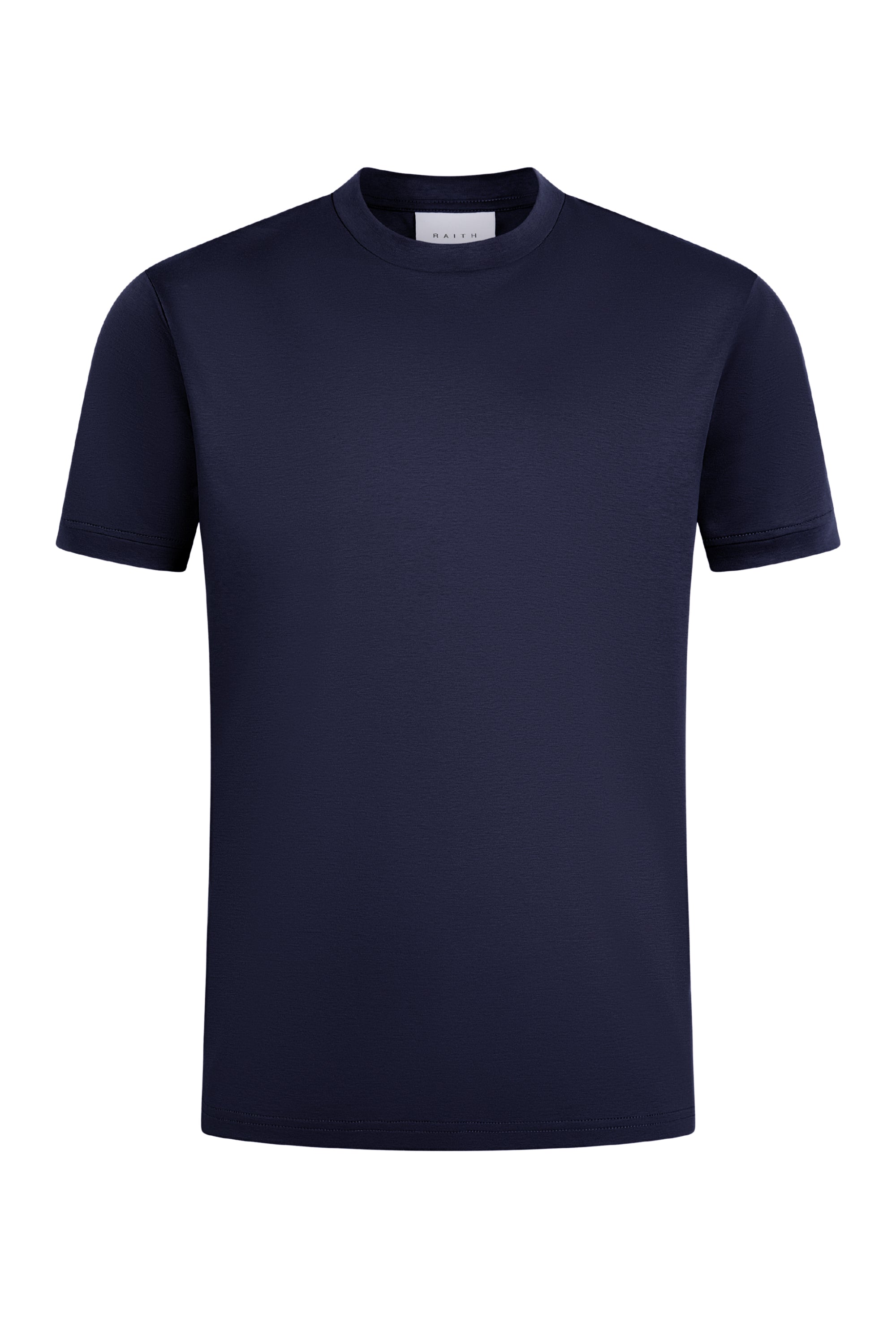 Luxe Mercerised T-Shirt - Navy