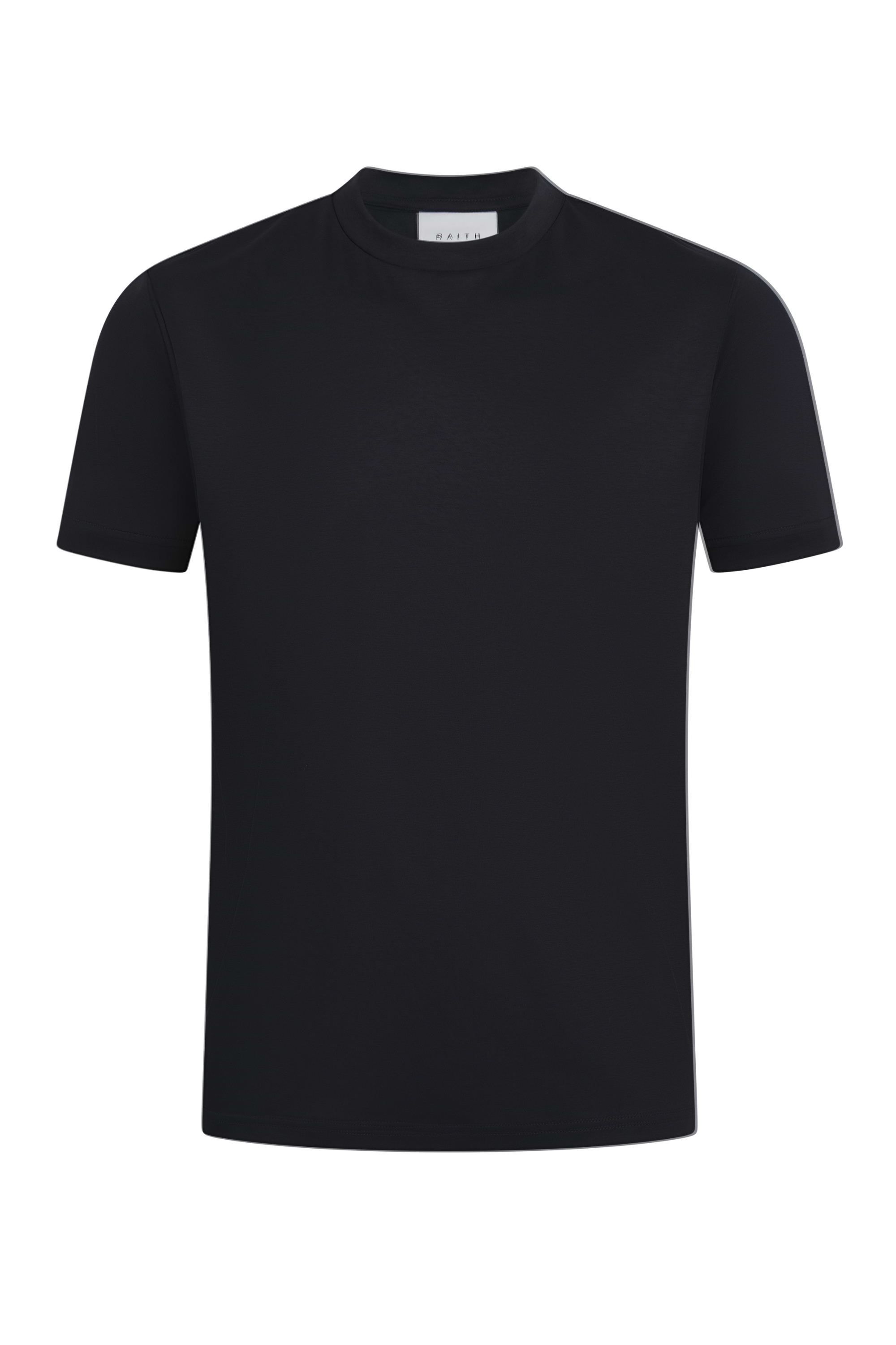 Luxe Mercerised T-Shirt - Navy