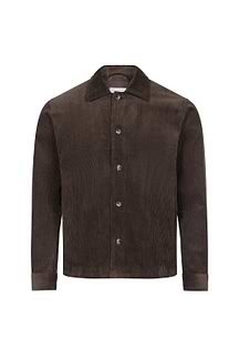 Lukas Corduroy Shacket - Brown