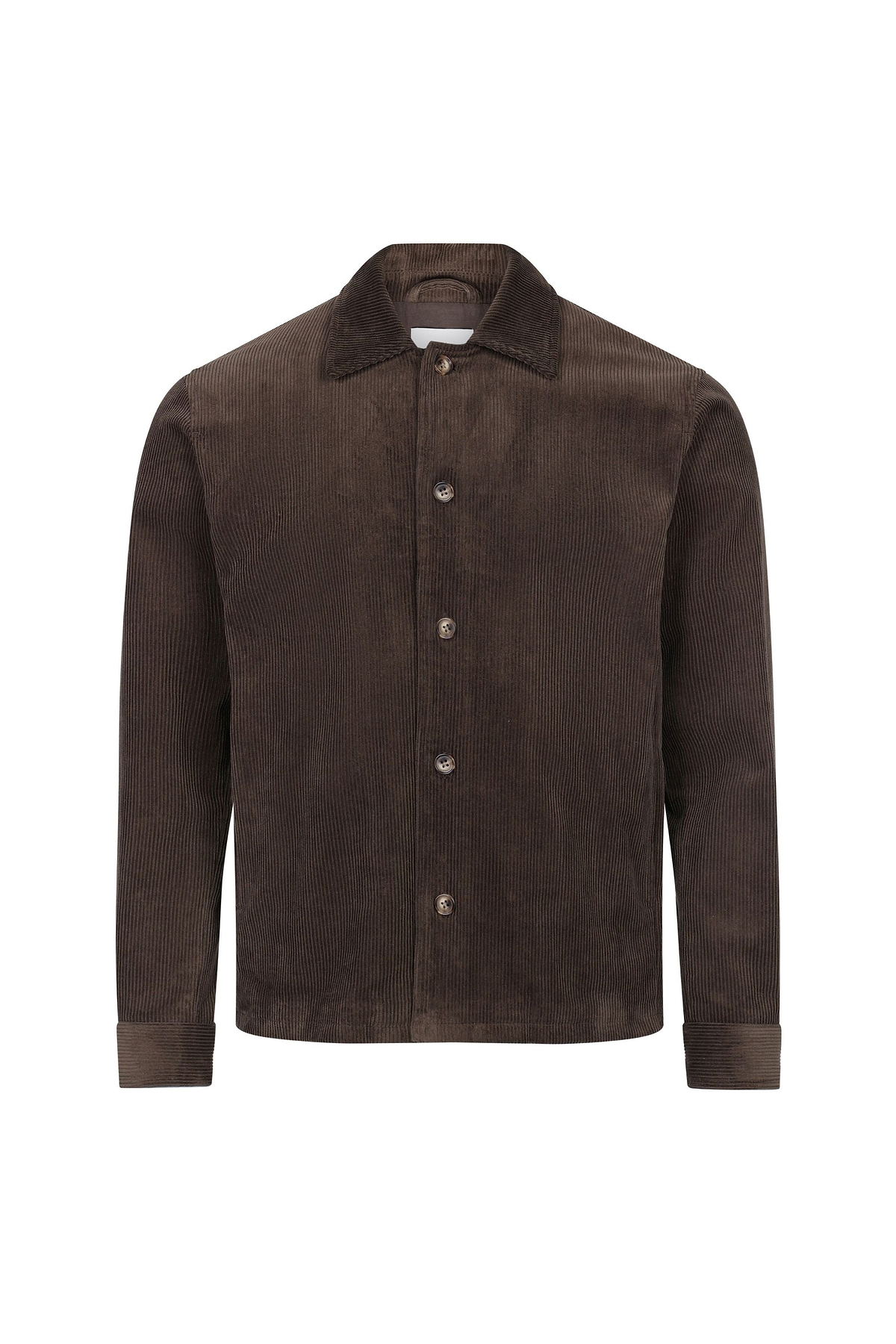 Lukas Corduroy Shacket - Brown