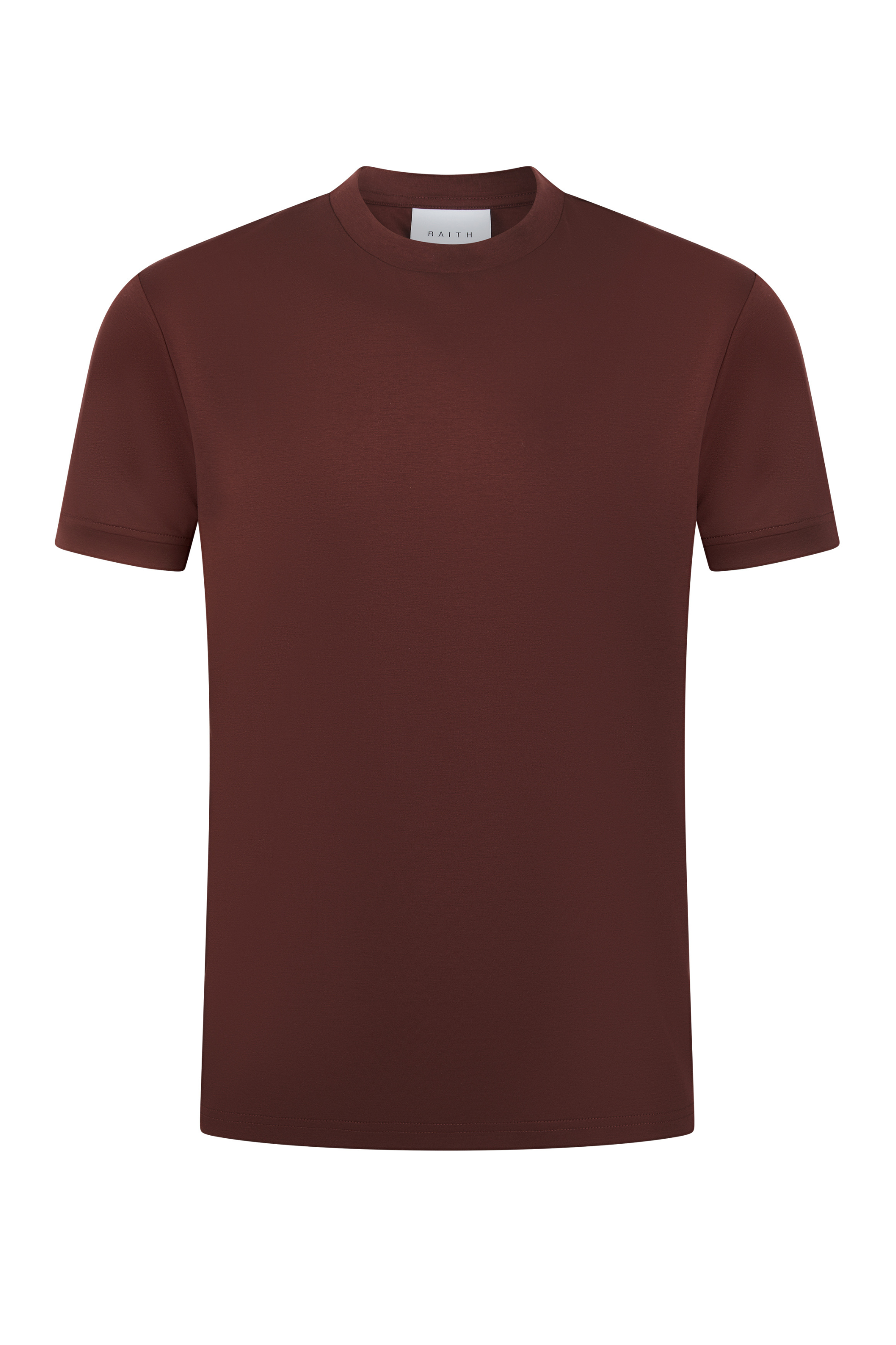 Luxe Mercerised T-Shirt - Rust